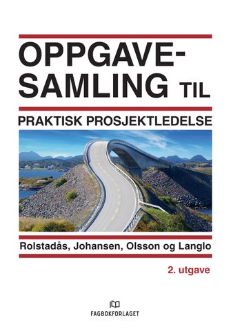 Cover of "Oppgavesamling til Praktisk prosjektledelse, 2. utg. (9788245046069)"