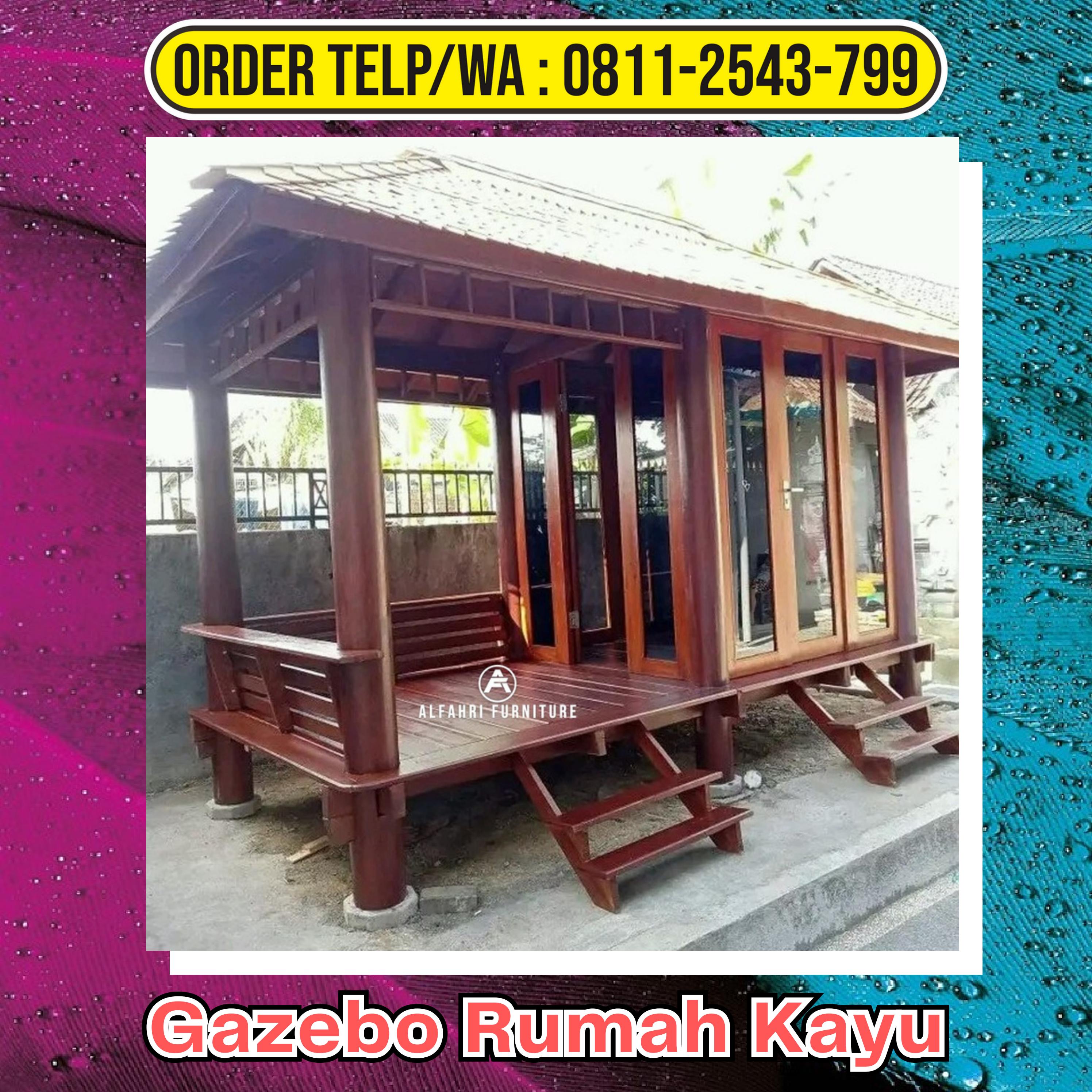 Gazebo Kayu Minimalis Gunung Kidul, HP/WA : 0811-2543-799 by Gazebo
