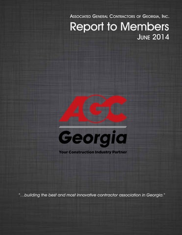 Cover of "2014 Report to Members"