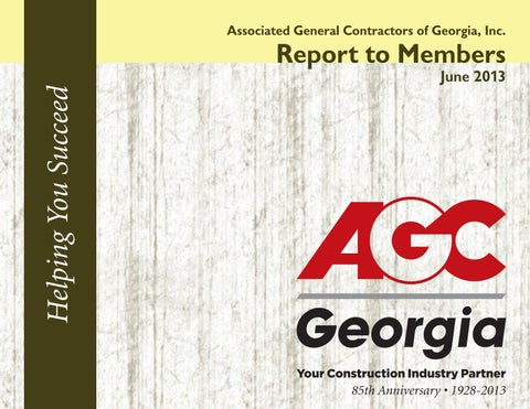 Cover of "2013 Report to Members"