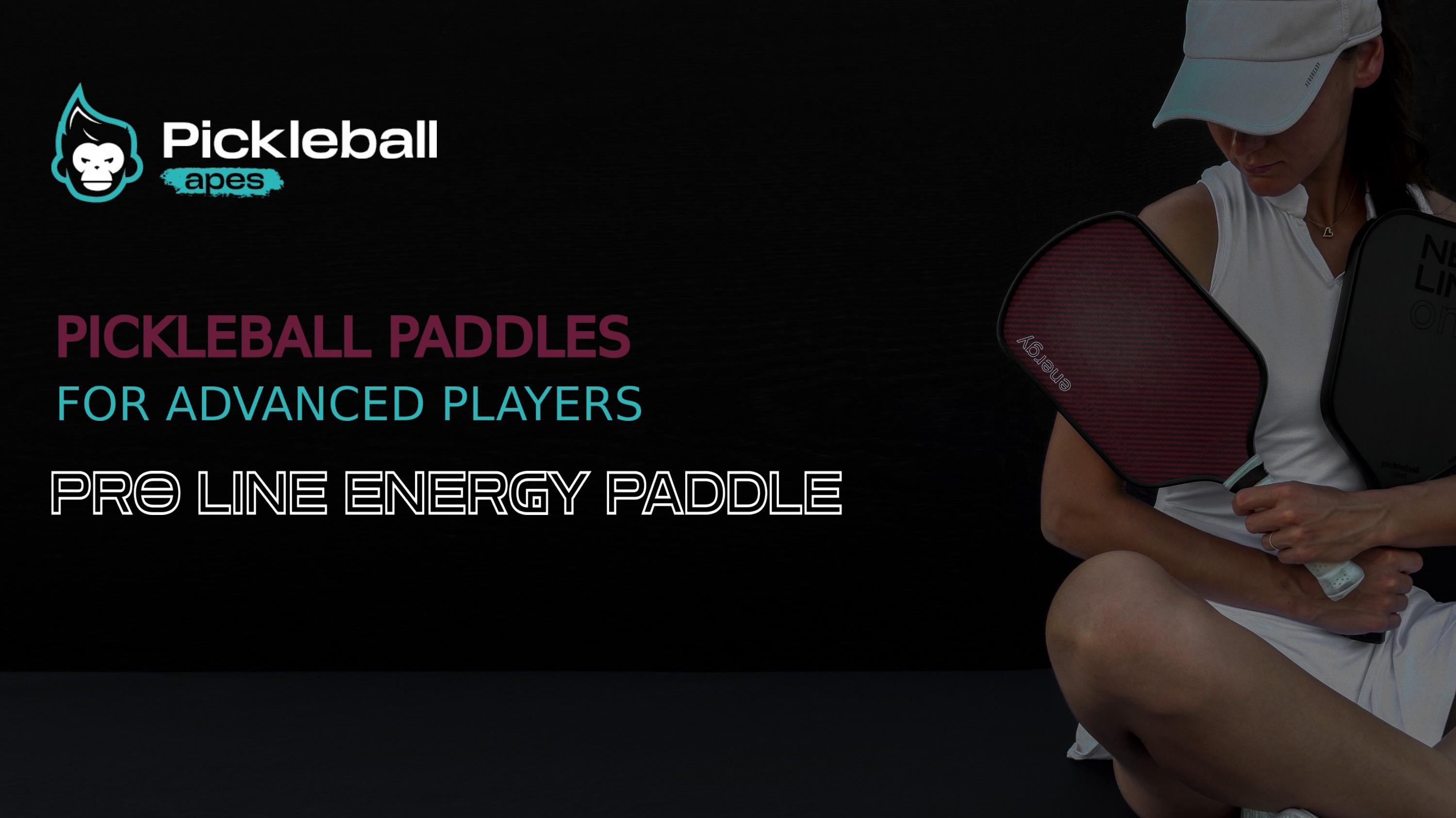 Pickleball Paddles for Advanced Players Pro Line Energy Paddle by