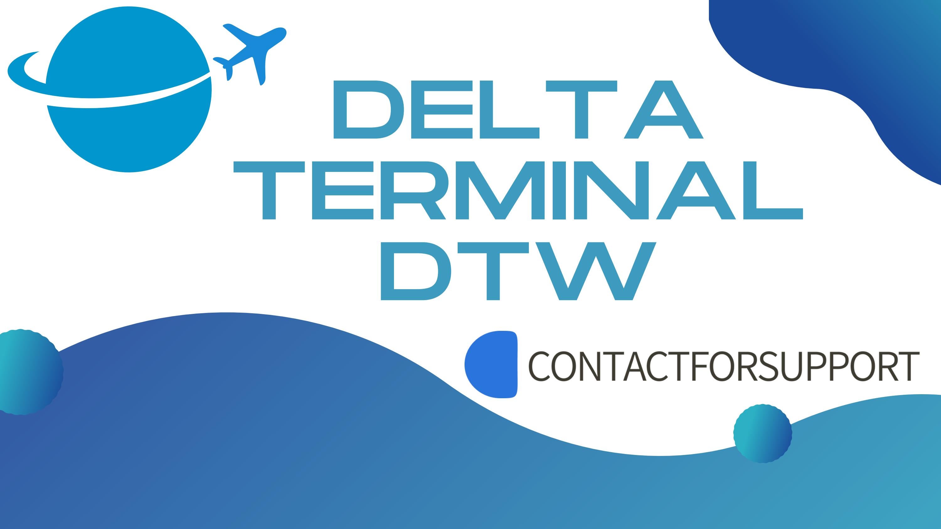Delta Terminal DTW by Gloria Milos Issuu