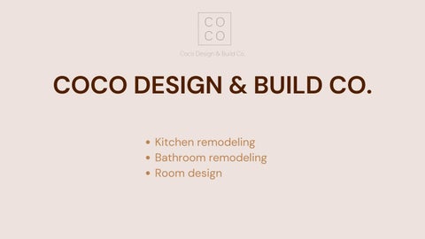 All Services : Coco Design & Build Co. by Coco Design & Build Co - Issuu