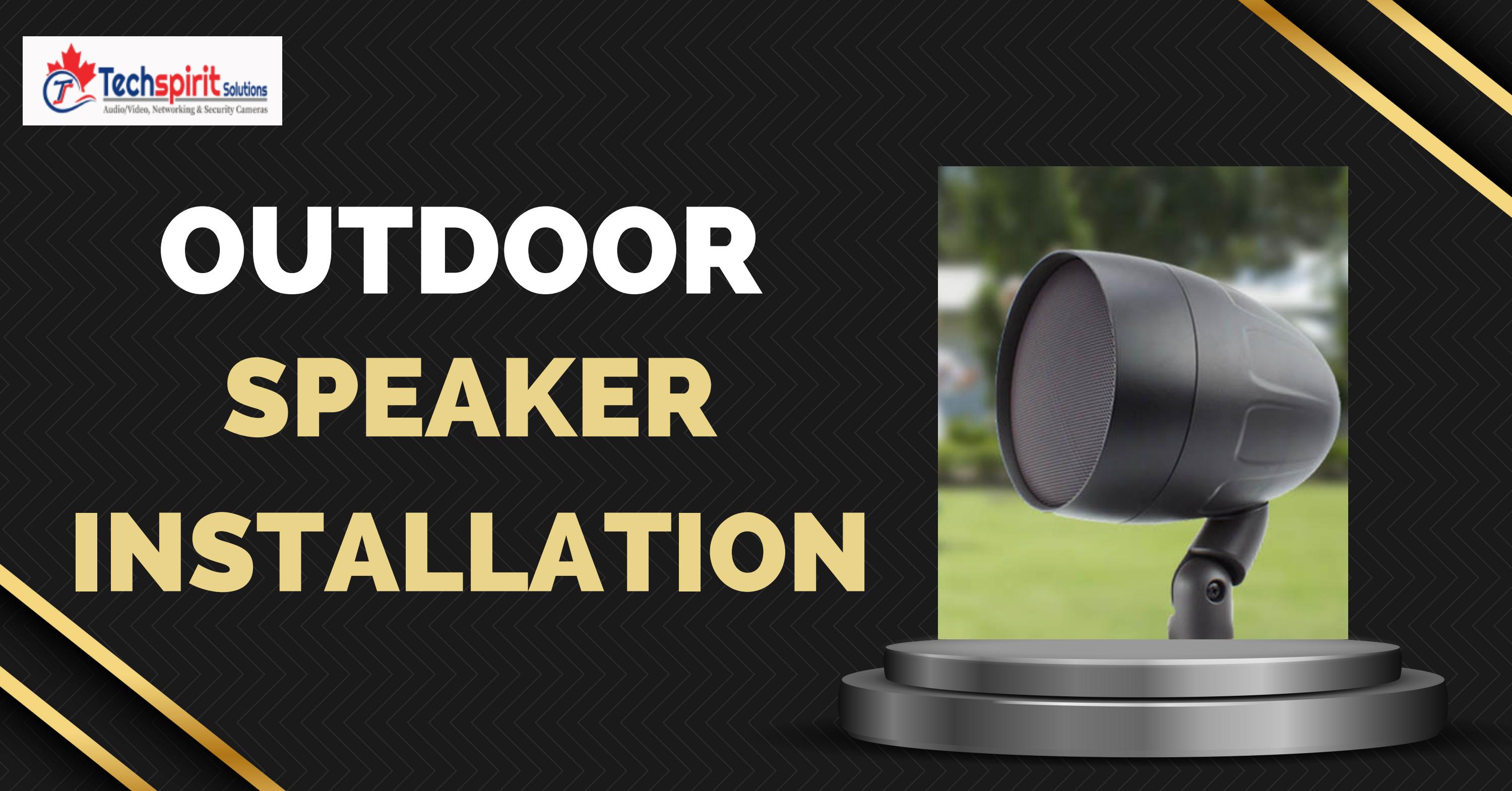 Enhance Your Outdoor Ambiance Expert Outdoor Speaker Installation by