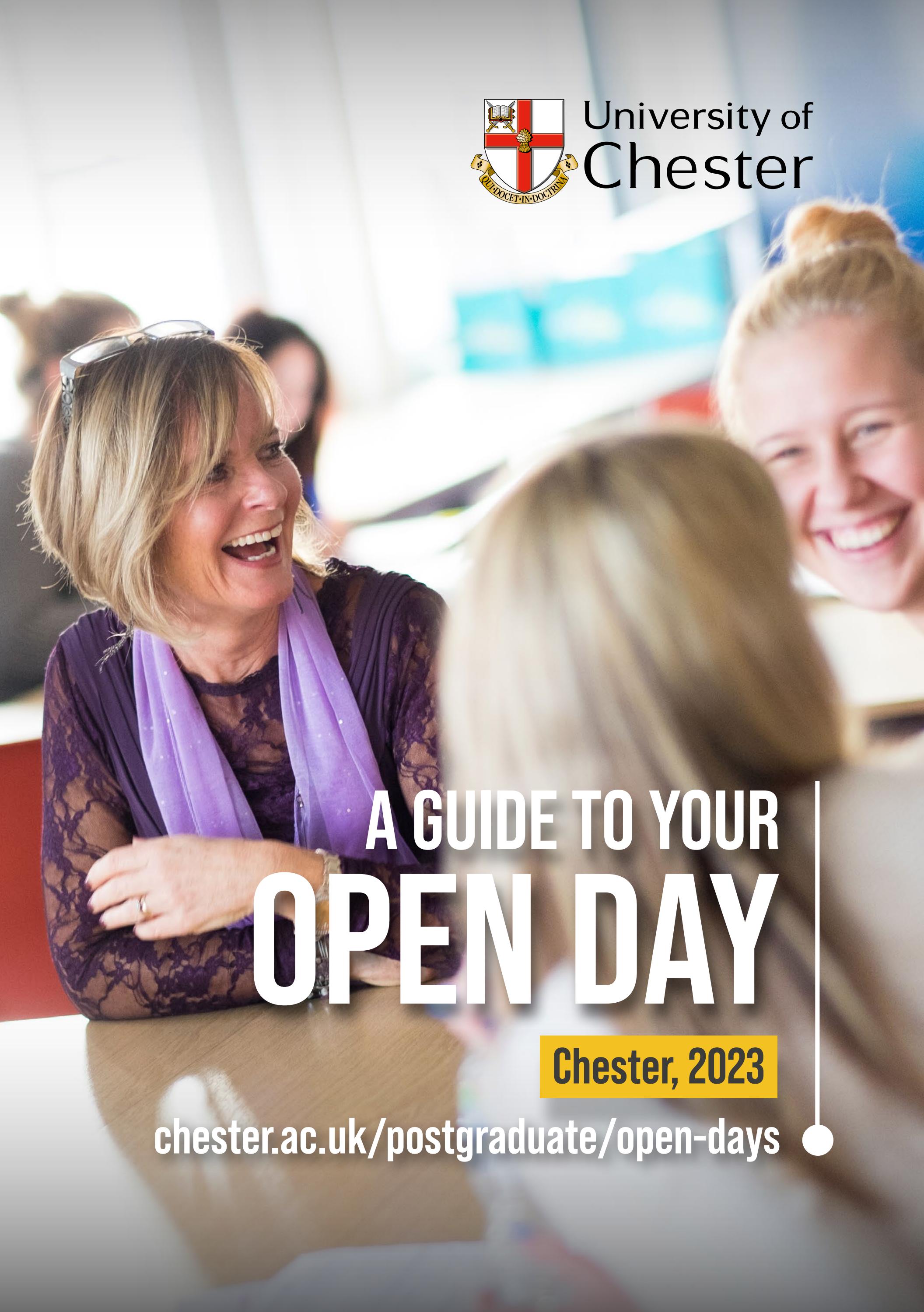Exton Park Postgraduate Open Day Guide by University of Chester Issuu