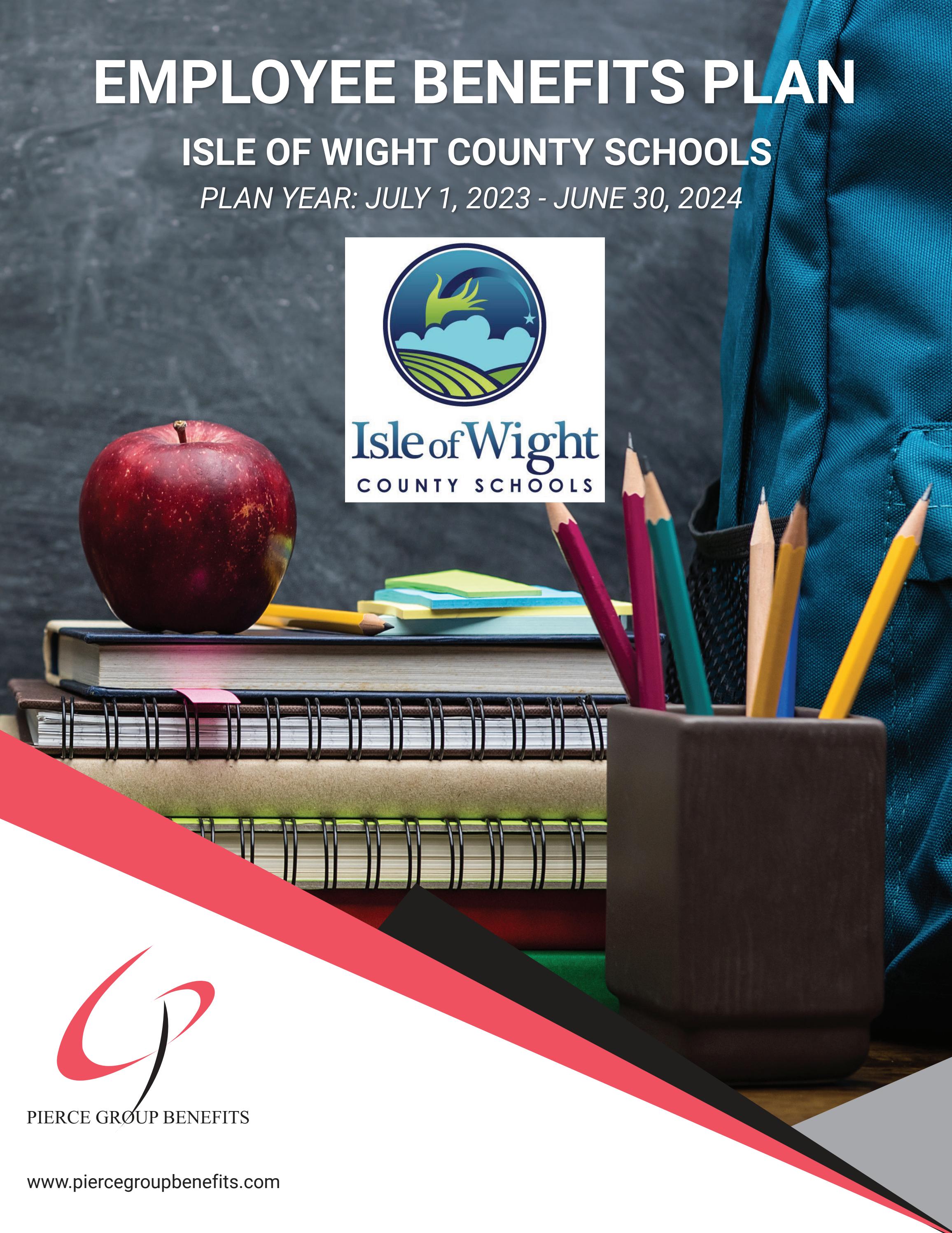 Isle of Wight County Schools Booklet 2023 23-24PY by Pierce Group Benefits  - Issuu