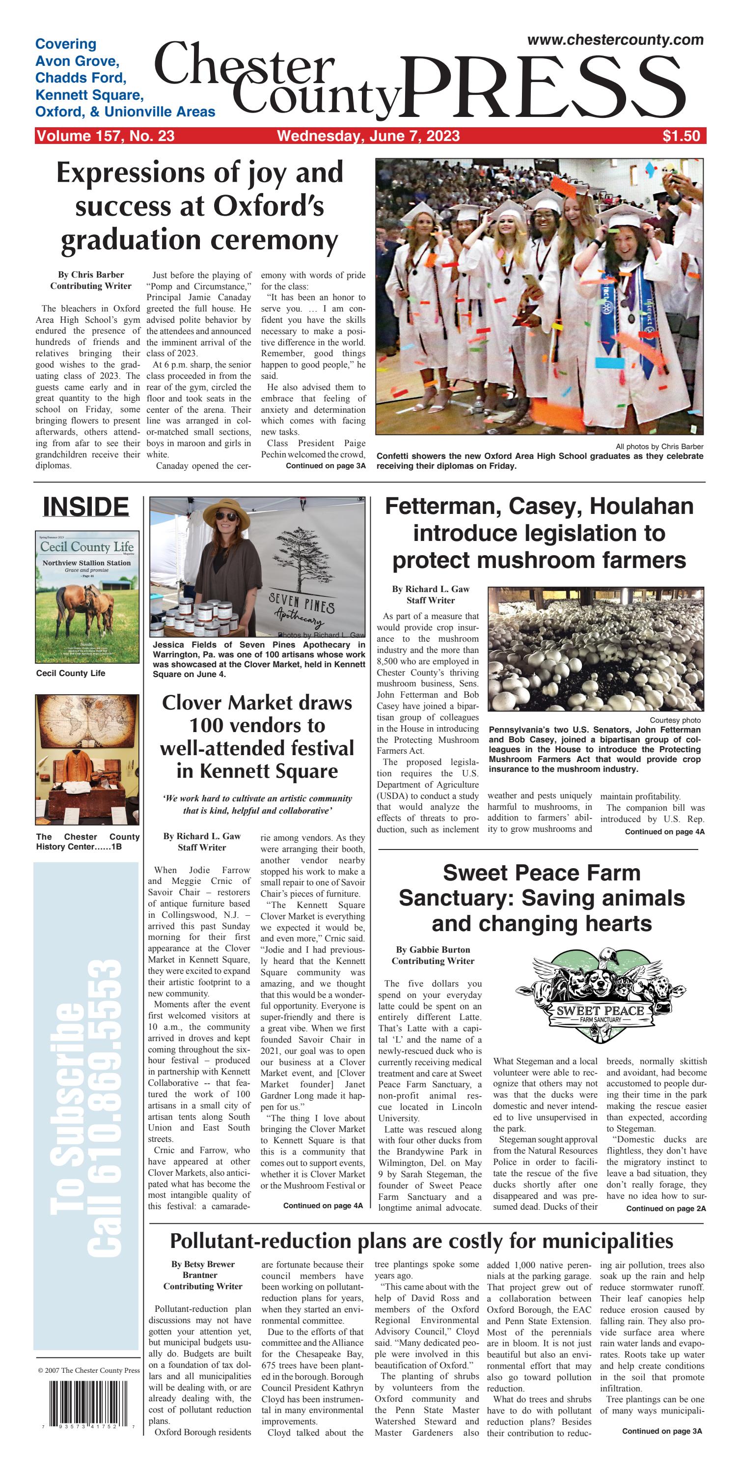 Chester County Press 06072023 Edition by Ad Pro Inc. Issuu