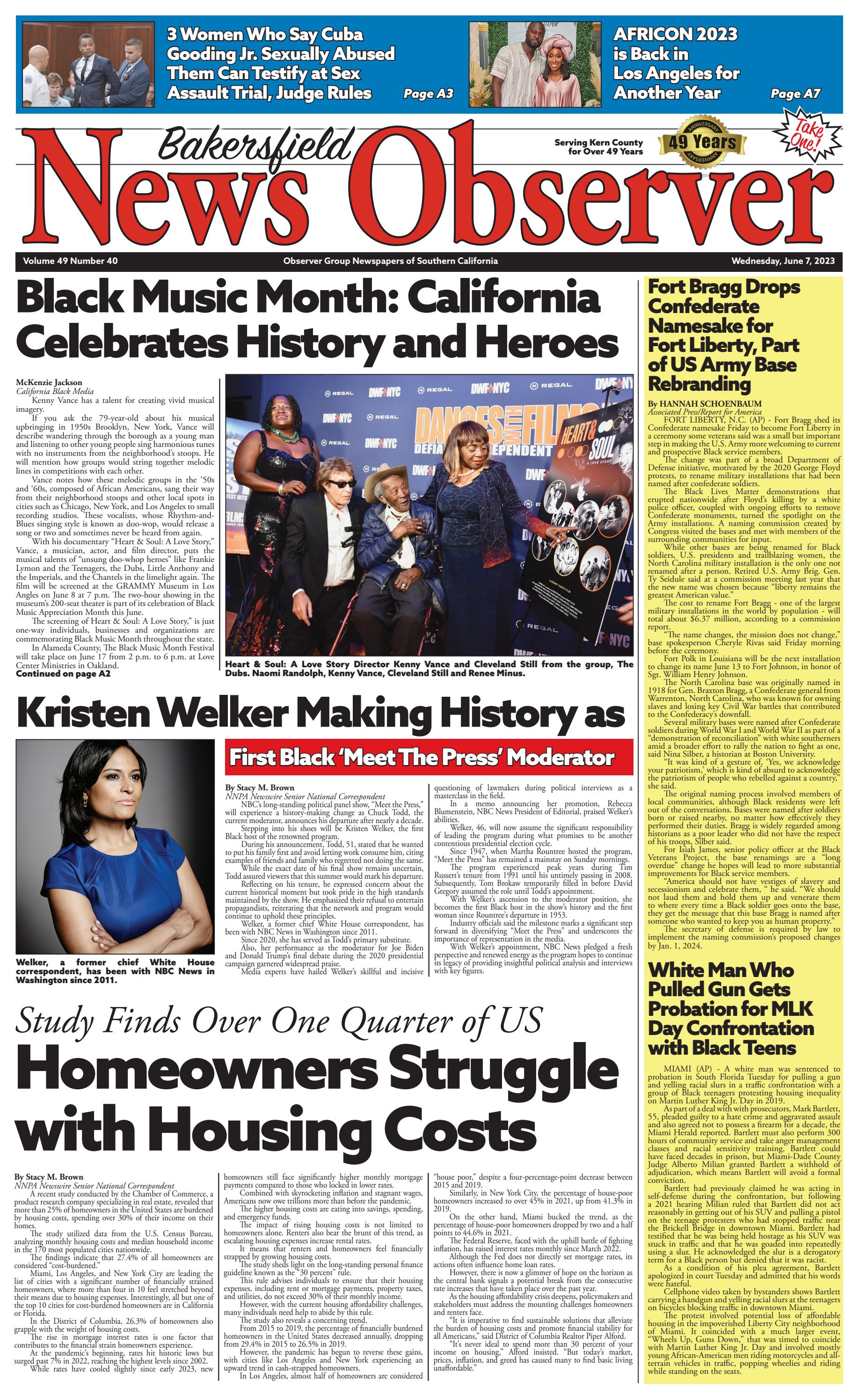 Bakersfield News Observer 6.7.23 by Observer Group Newspapers of