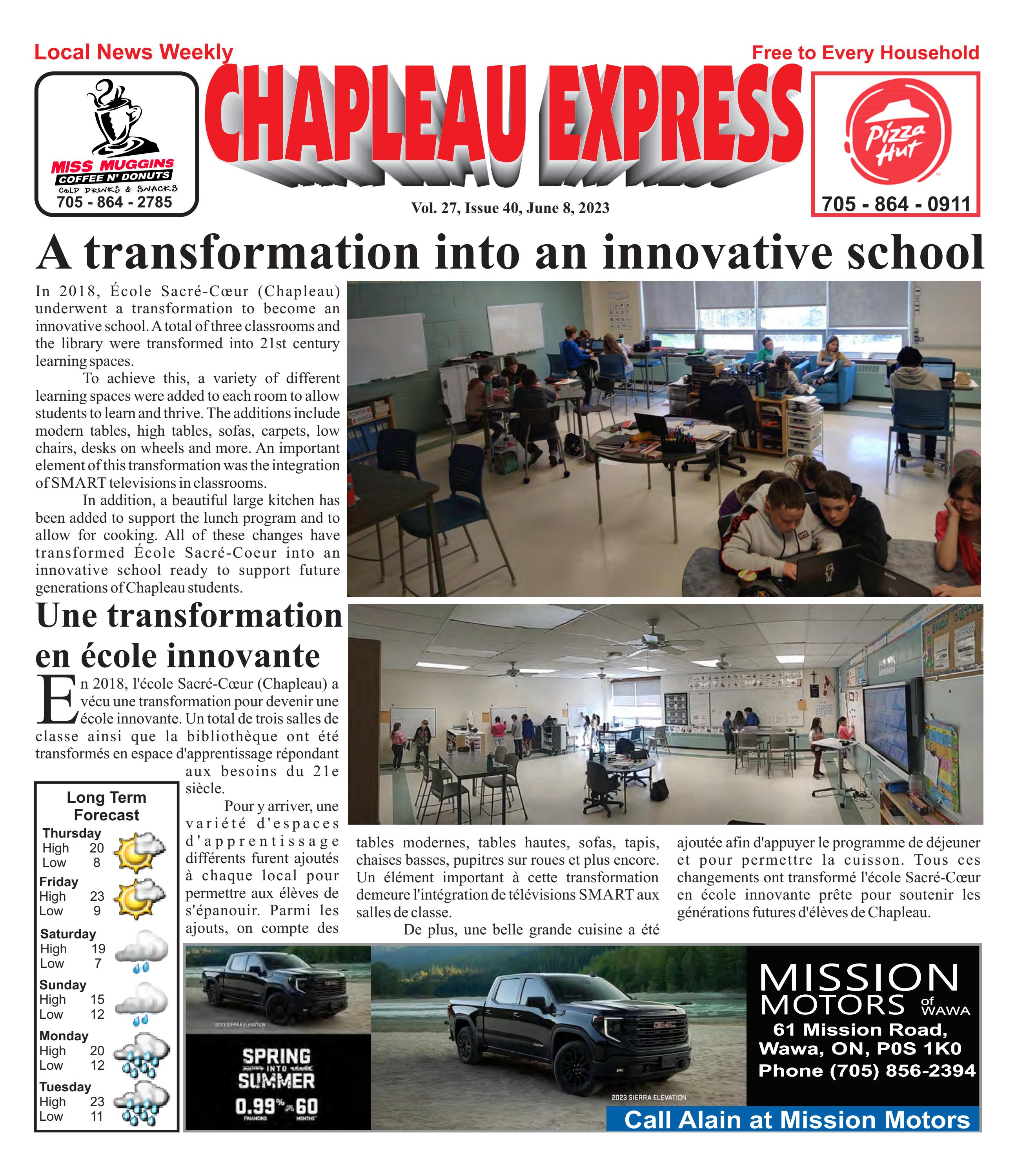 06082023 June 8, 2023 by The Chapleau Express Issuu