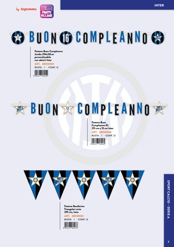 Catalogo Calcio Serie A | Bigiemme 第 5 页