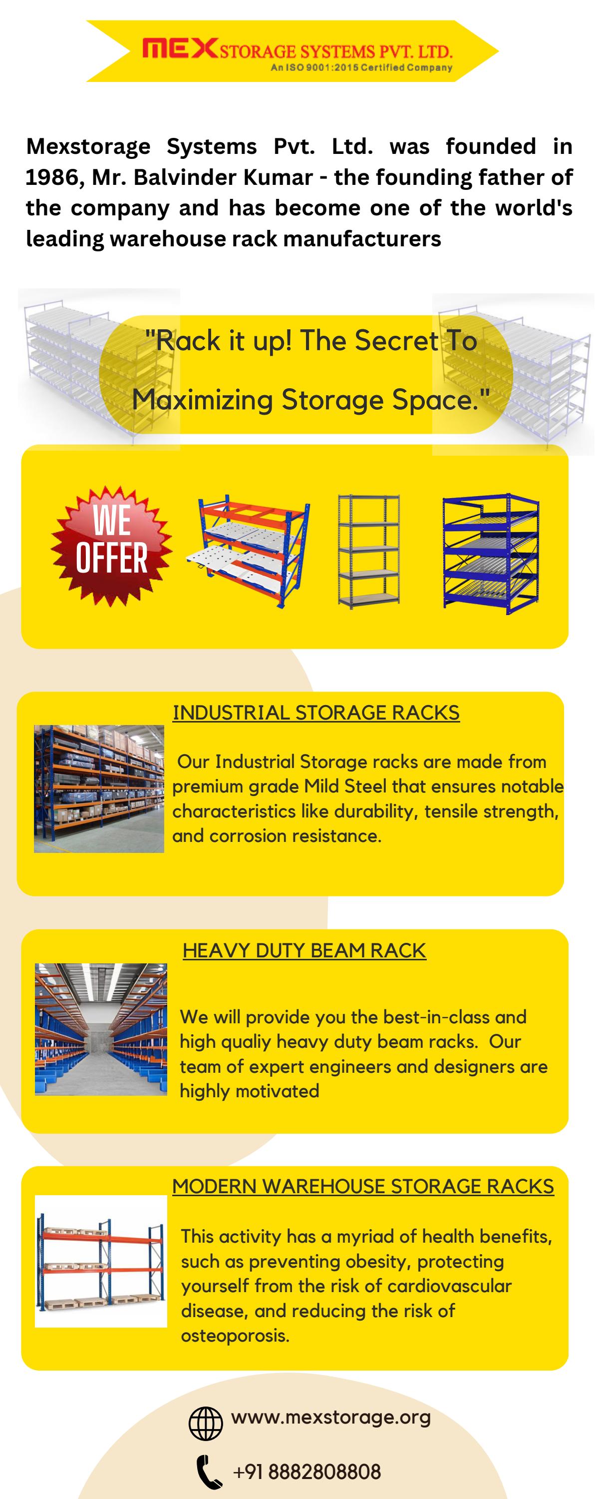 Rack It Up ! The Secret To Maximizing Storage Space by MEX Storage