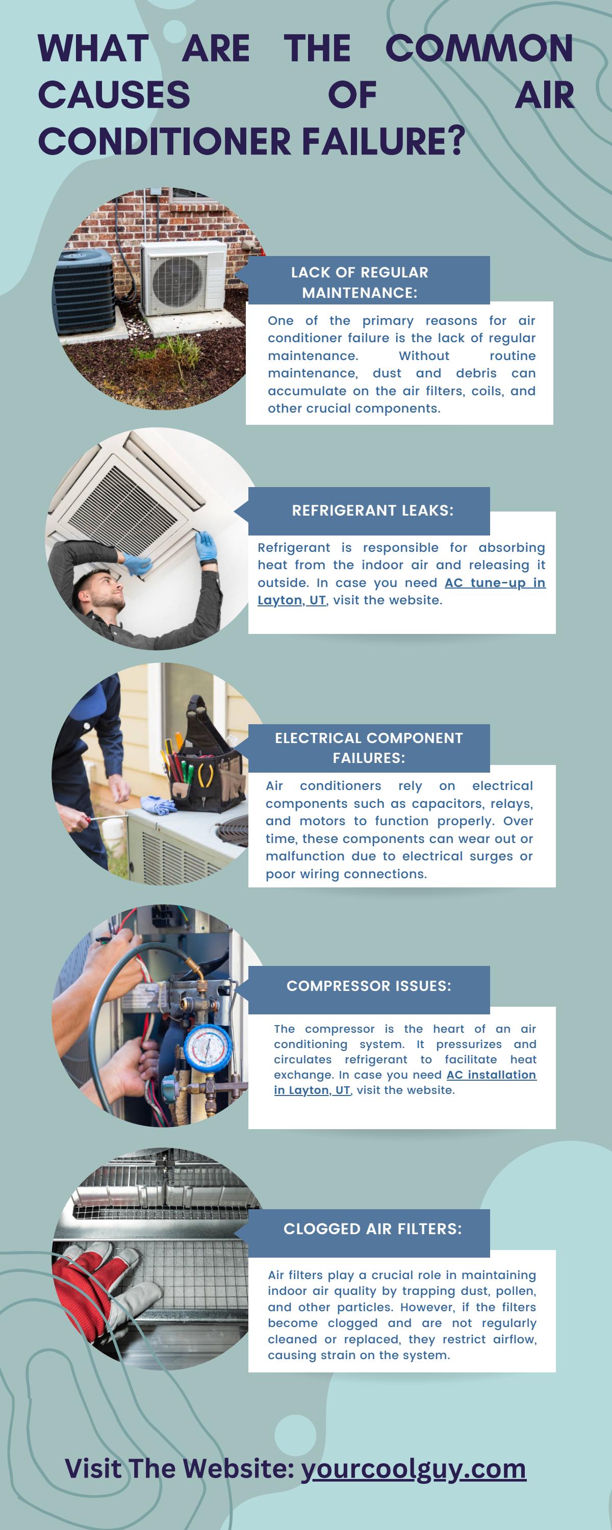 What Are the Common Causes of Air Conditioner Failure? by E.R.S