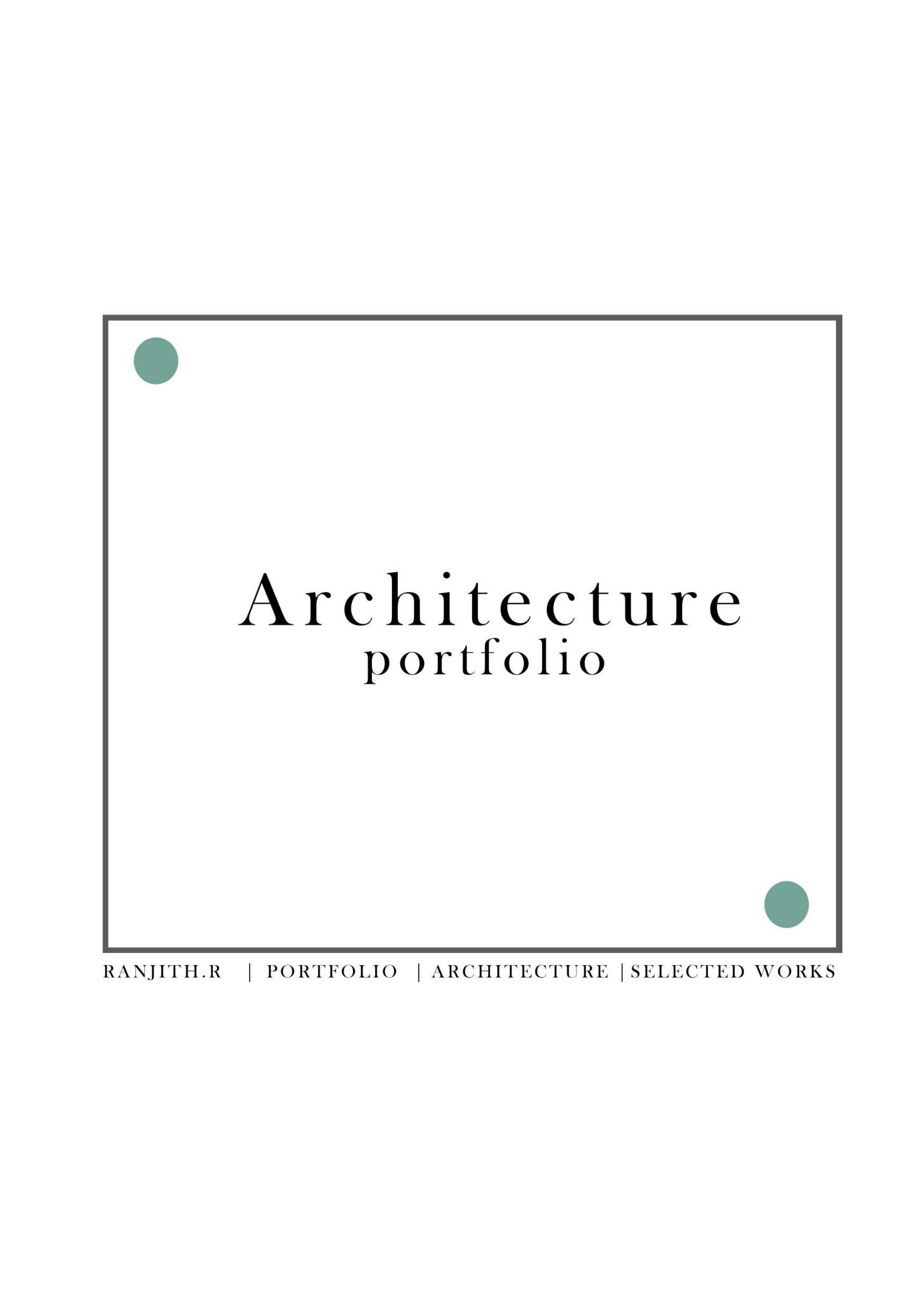 portfolio 1 by Ranjith ar - Issuu
