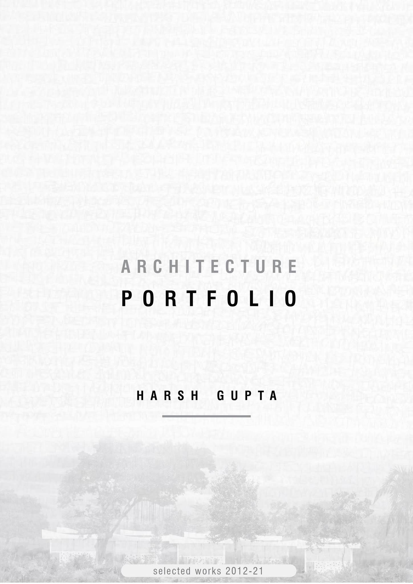 Architecture Portfolio June 2021 by Harsh Gupta - Issuu