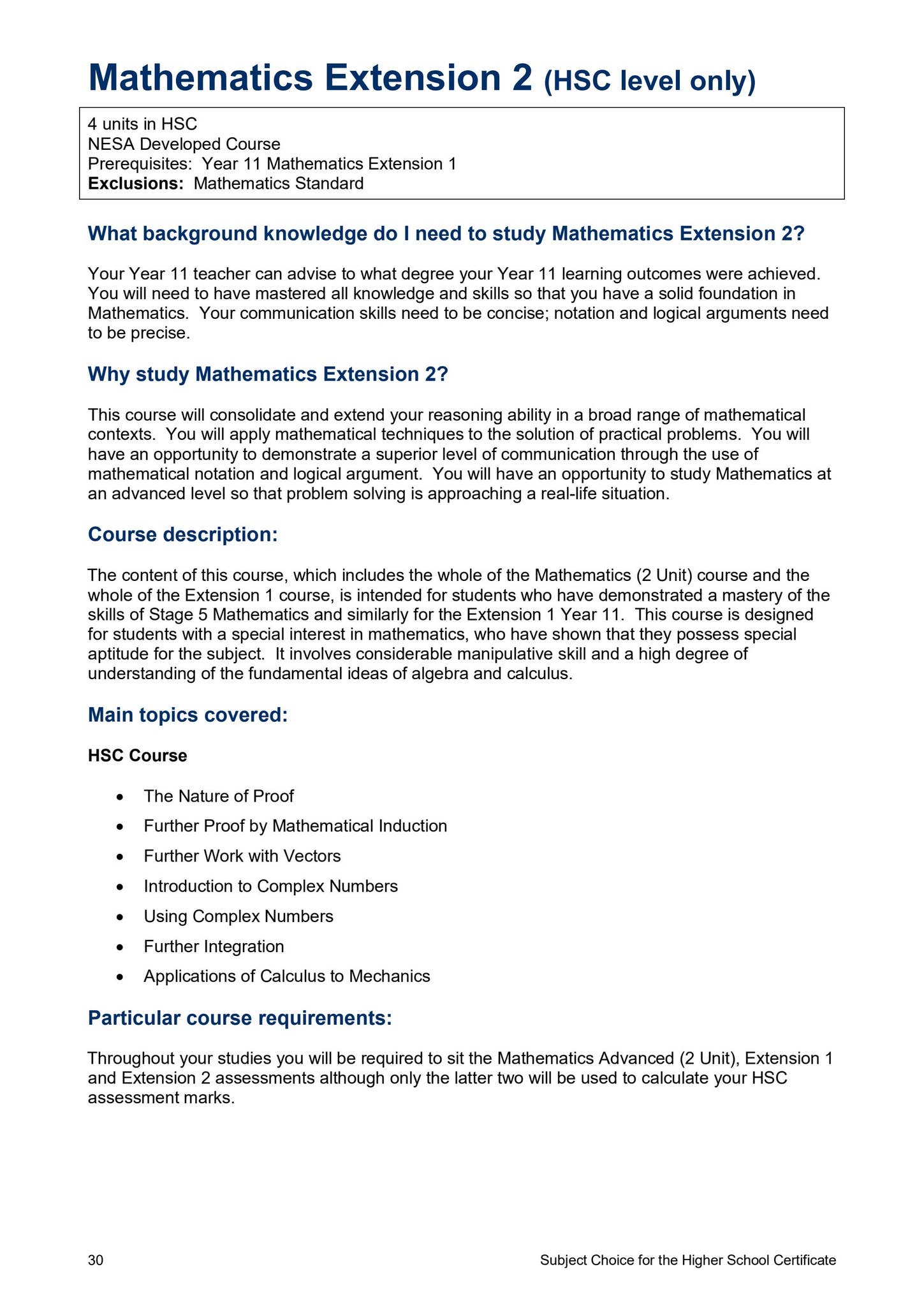 Subject Information Booklet - Year 11 2024 by Pymble Ladies' College ...