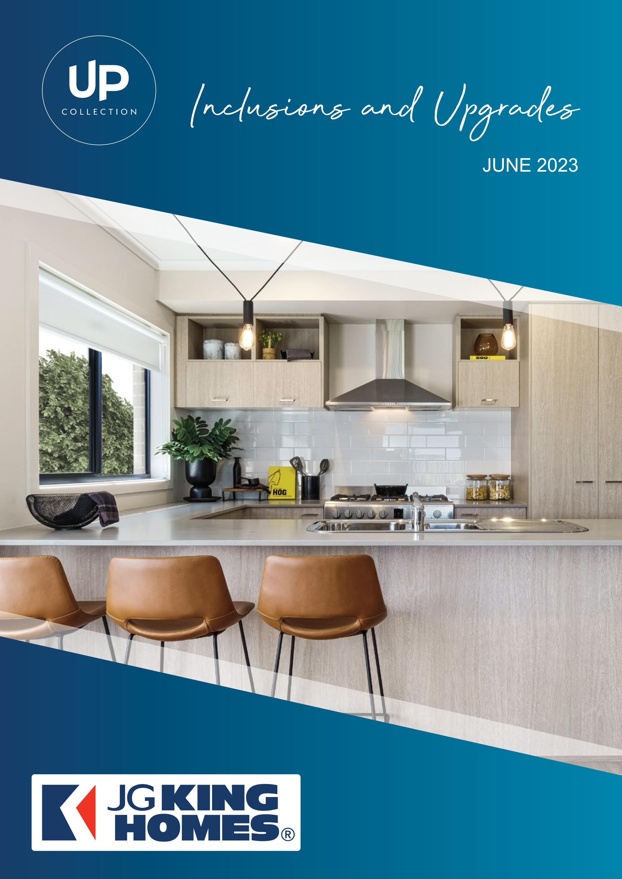 Up Inclusions u0026 Upgrades by JG King Homes - Issuu