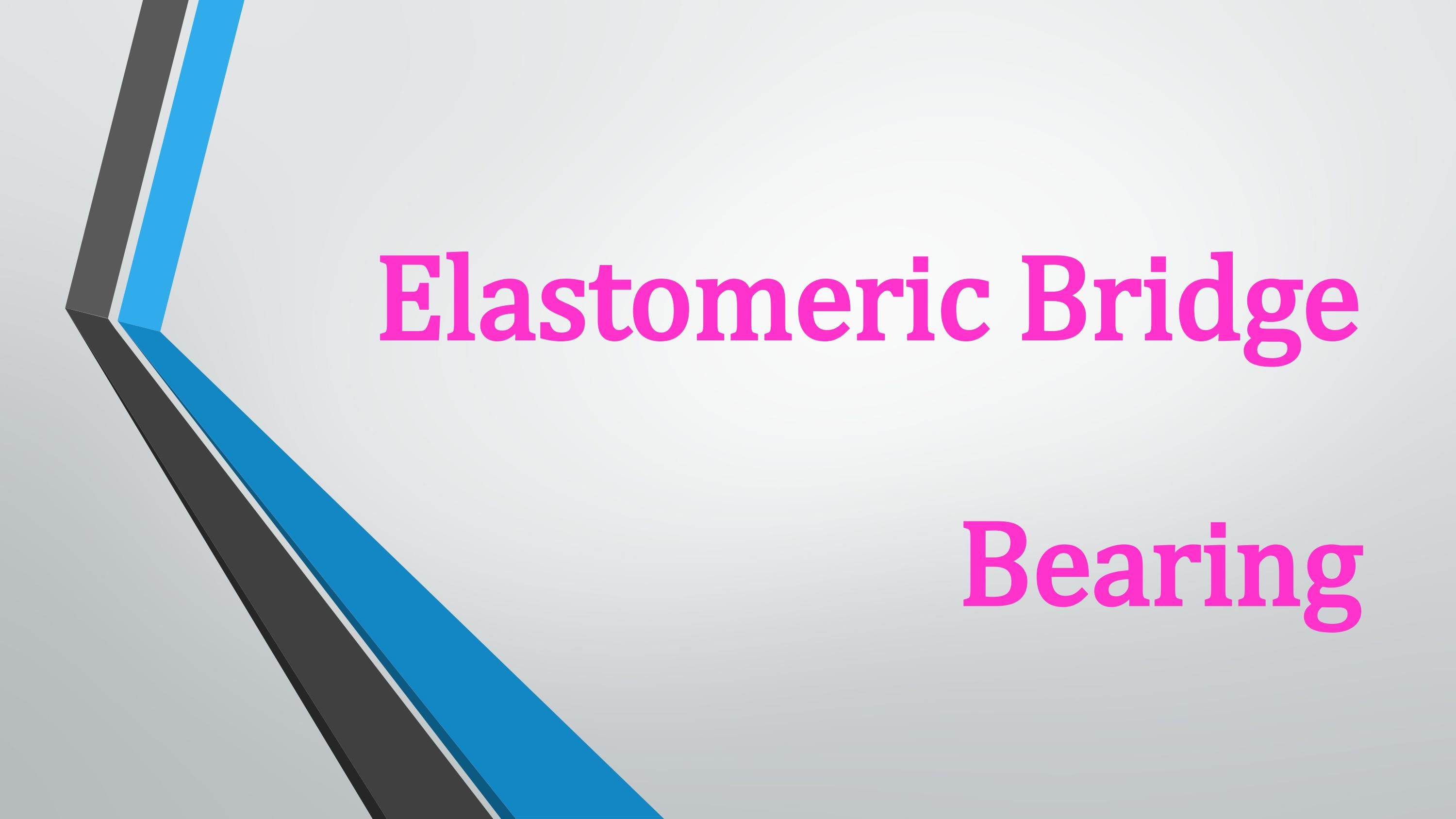 Elastomeric Bridge Bearing by sandhya flex Issuu