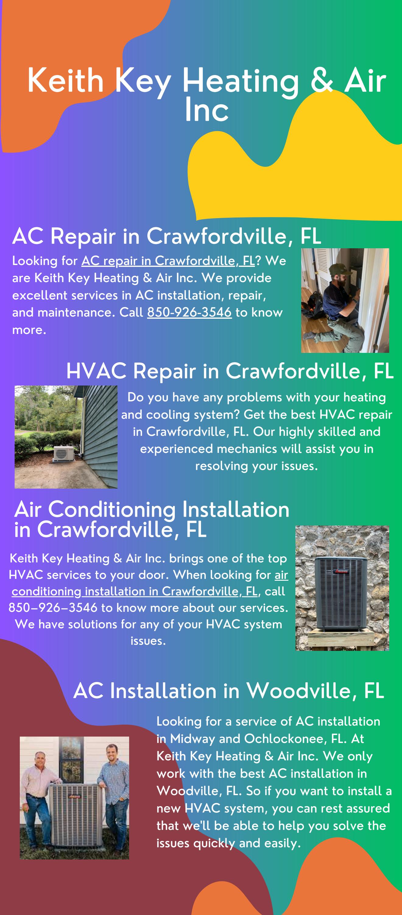 HVAC Repair in Crawfordville, FL by Keith Key Heating & Air Inc Issuu