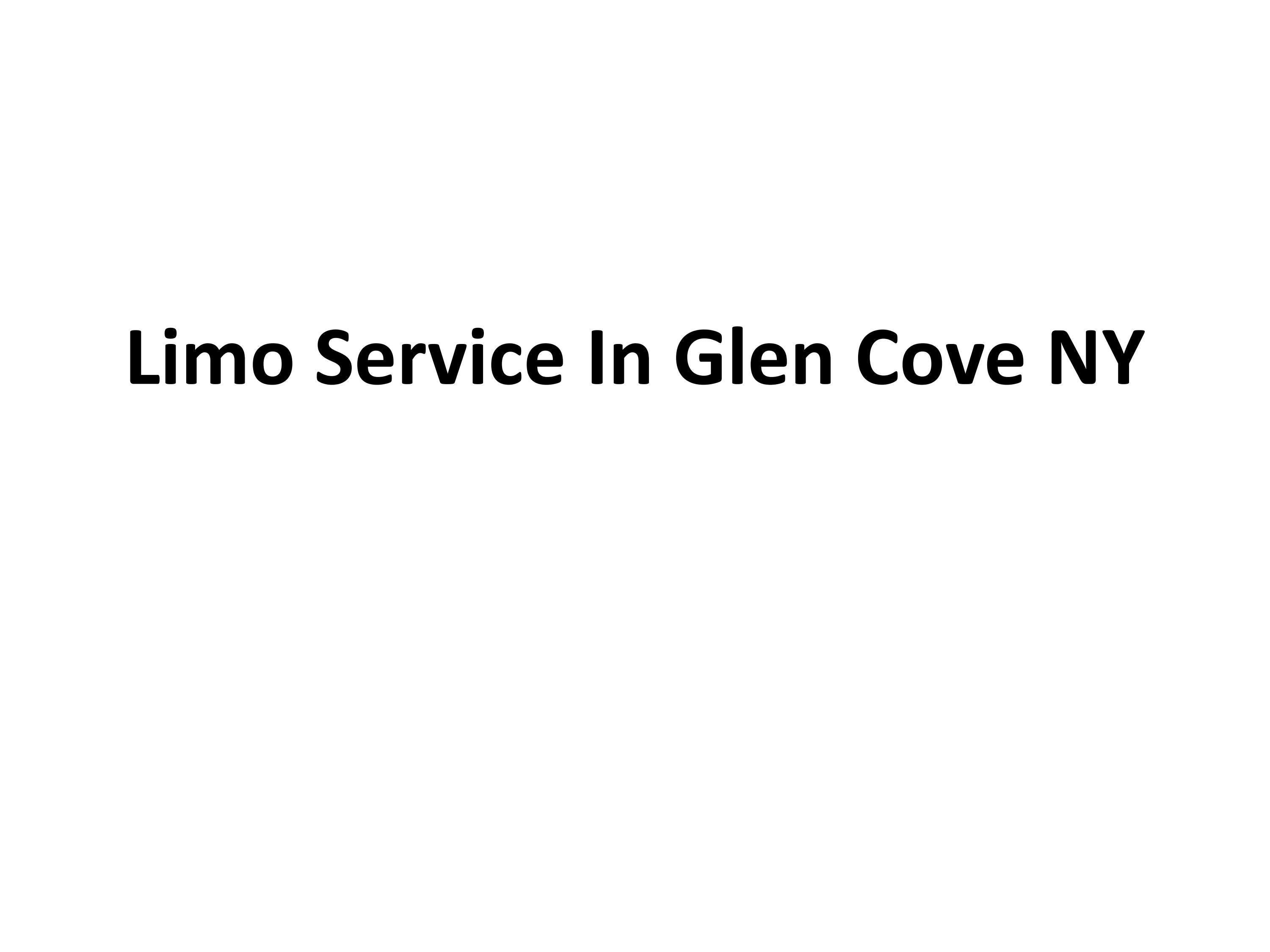 Limo Service in Glen Cove NY by roslyn limousine Issuu