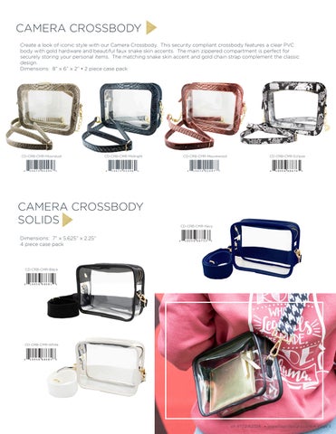 Capri Designs Clear Bag × Purse featuring Sequin Strap, Beaded 配件 - Gameday 2023 第 9 页