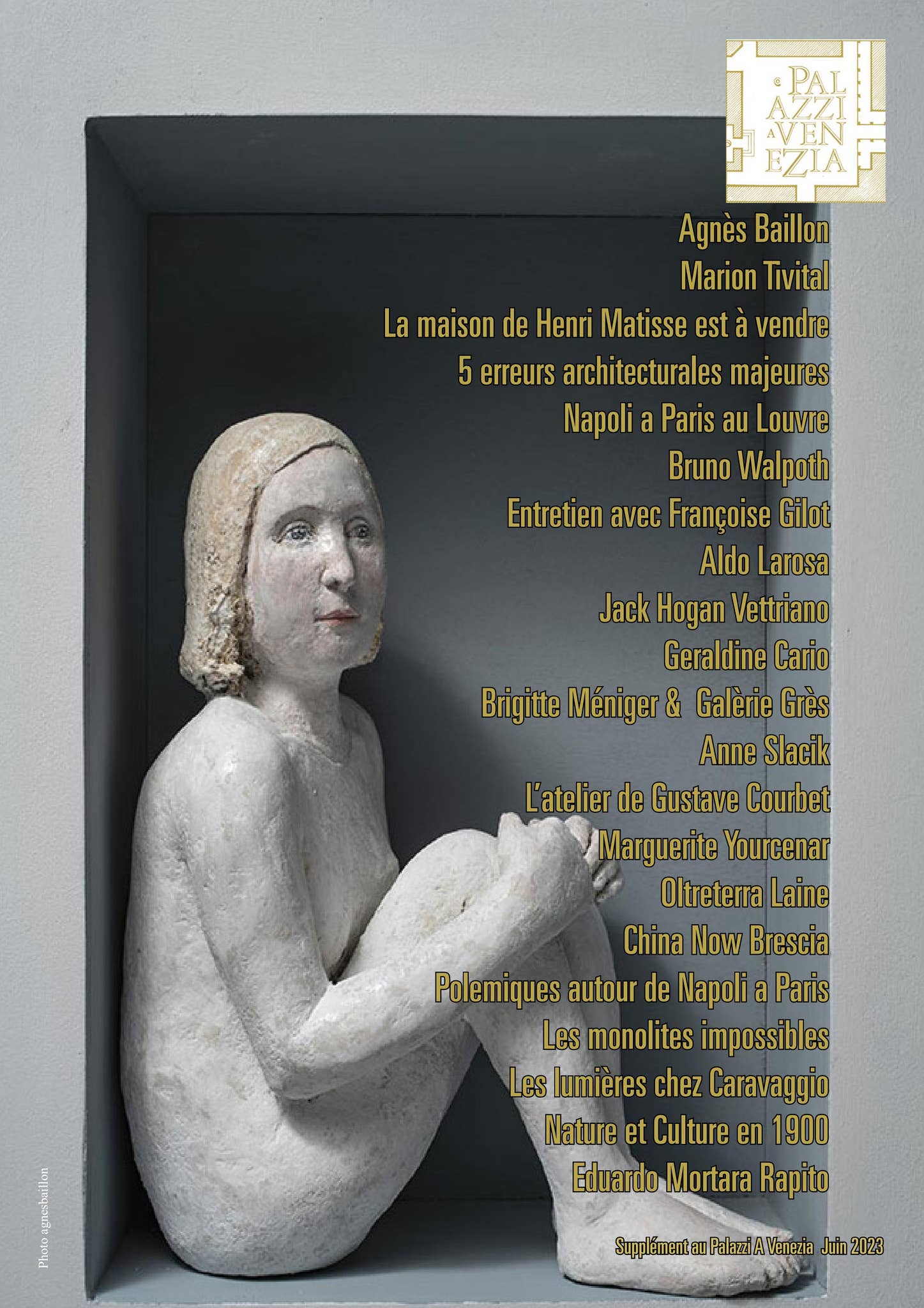 Supplément au Palazzi A Venezia Juin 2023 by vittorio e. pisu - Issuu