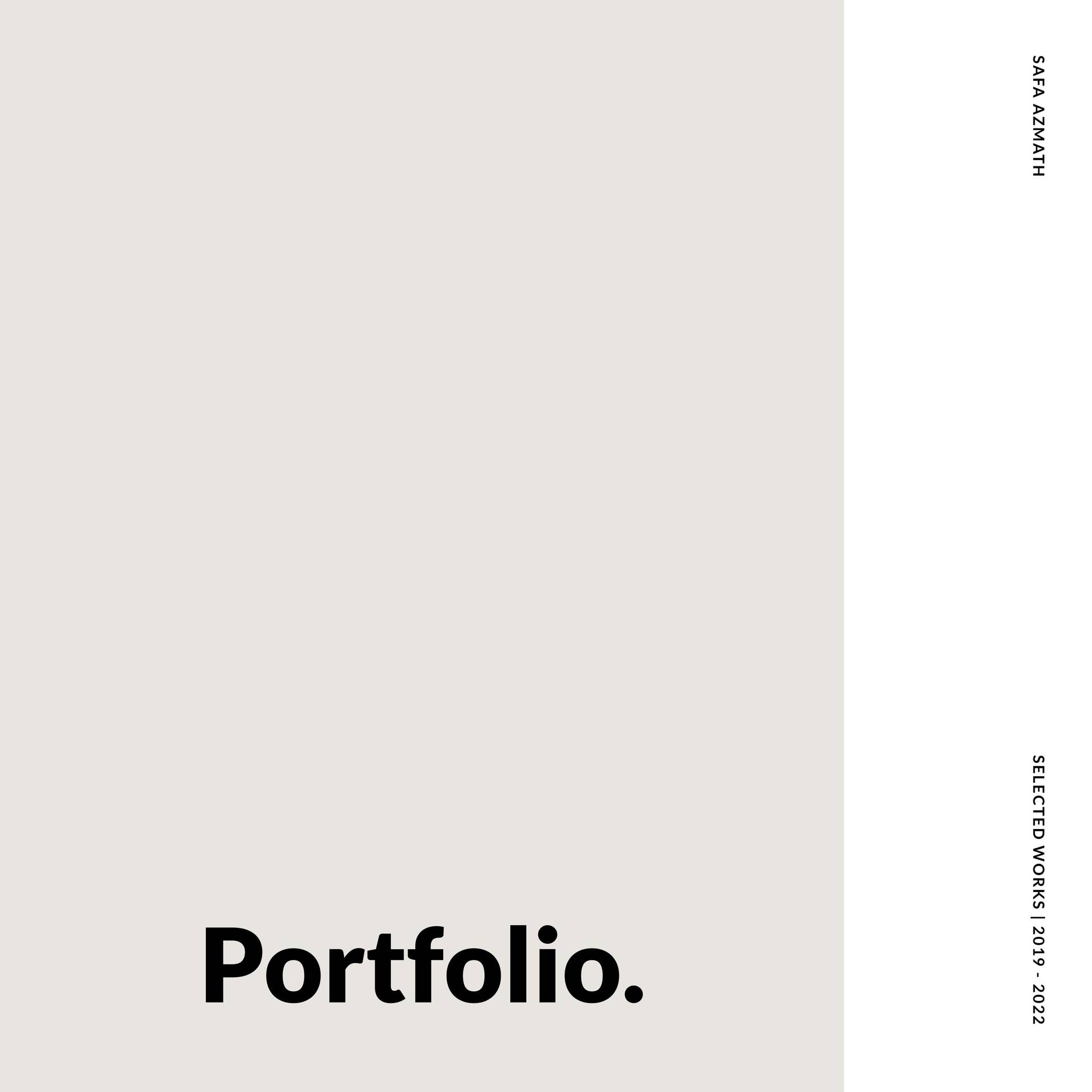 Architecture Portfolio - Safa Azmath by Safa Azmath - Issuu