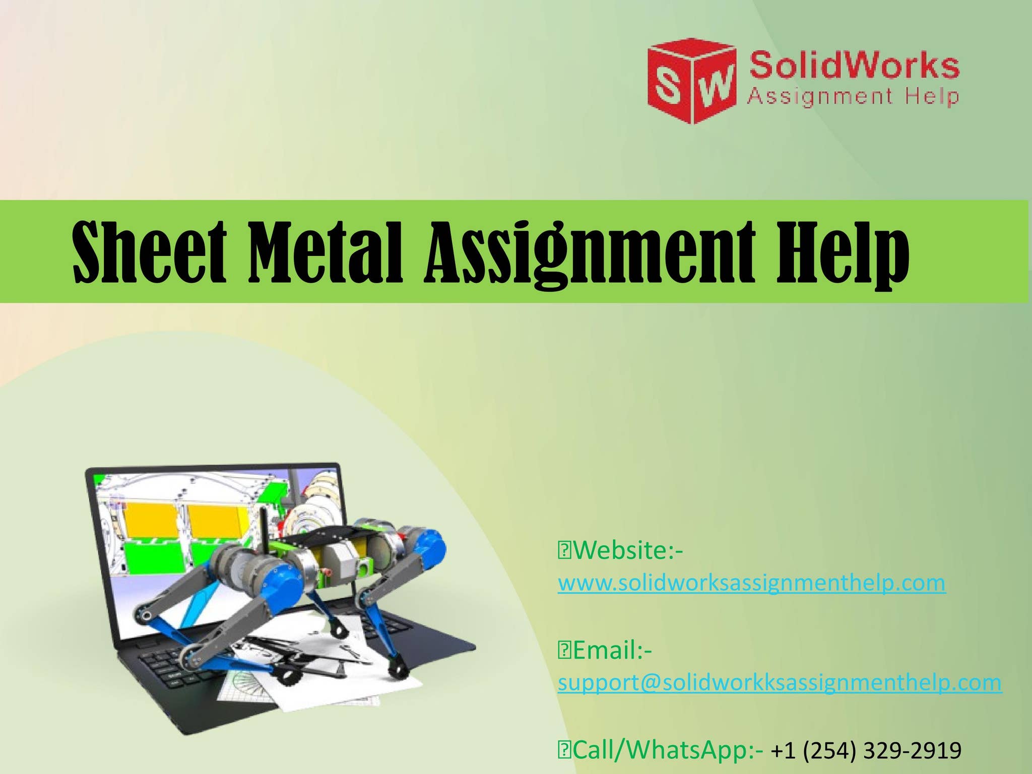 Unlock your SolidWorks Potential: Get Expert SolidWorks Assignment Help ...