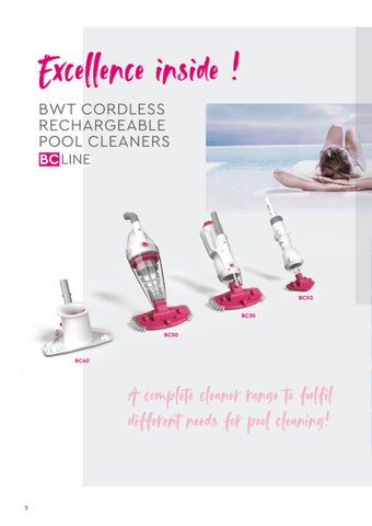 Cordless 充电 Pool Cleaner | Baseinų valymo siurblys 第 2 页