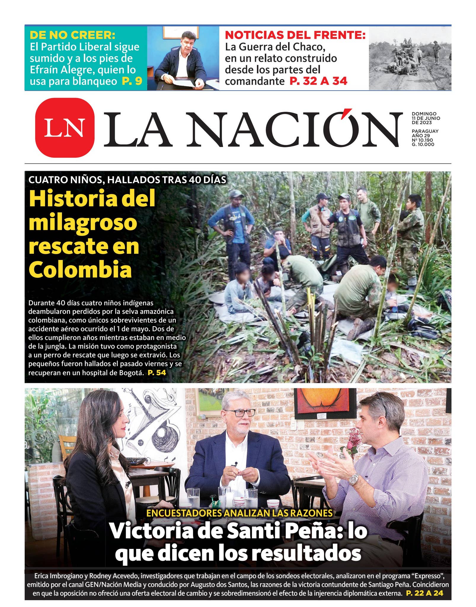 DIARIO LA NACIÓN - EDICIÓN 10.190 by La Nación - Issuu