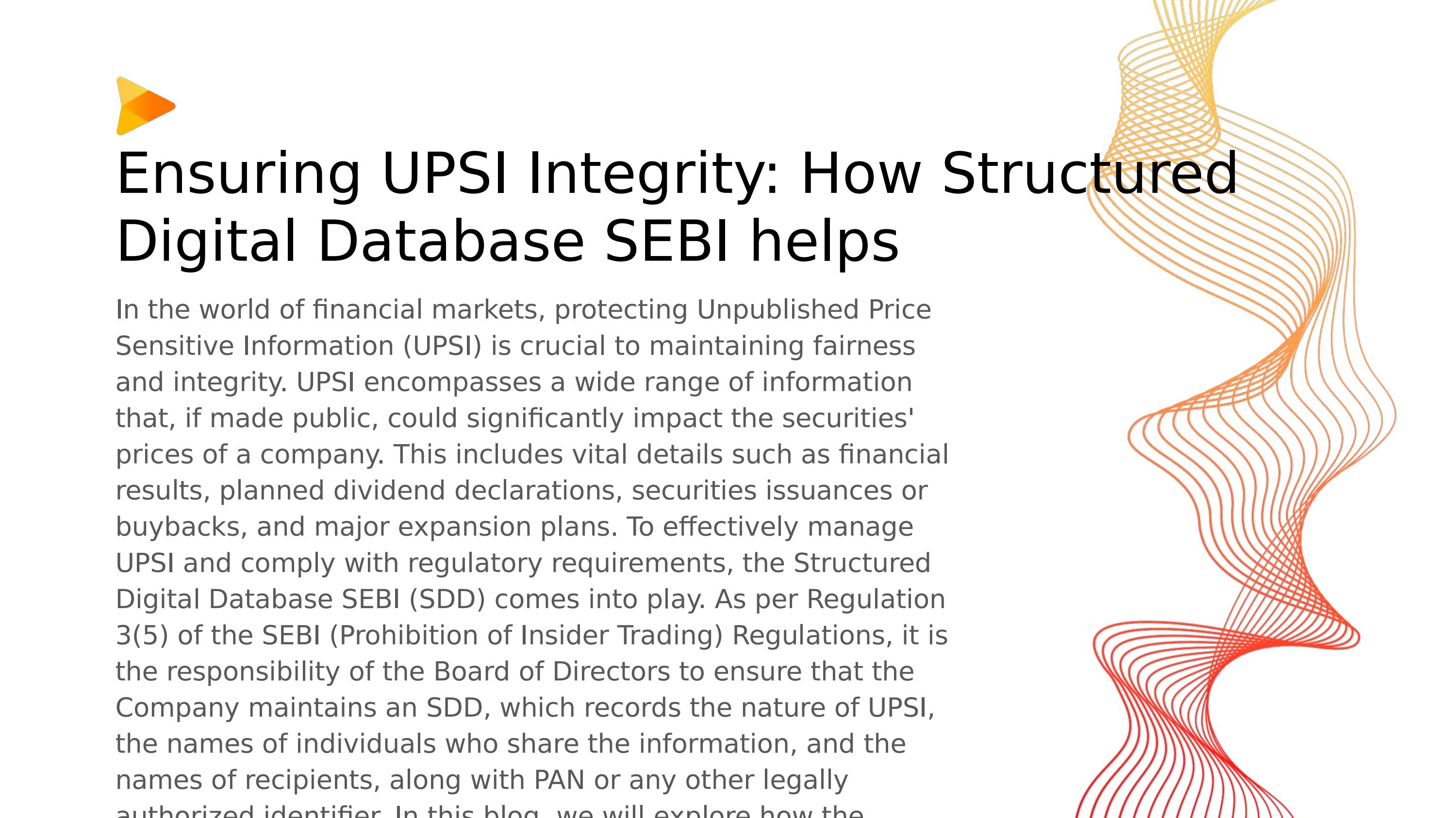 Structured Digital Database SEBI by Sonal Pal Issuu