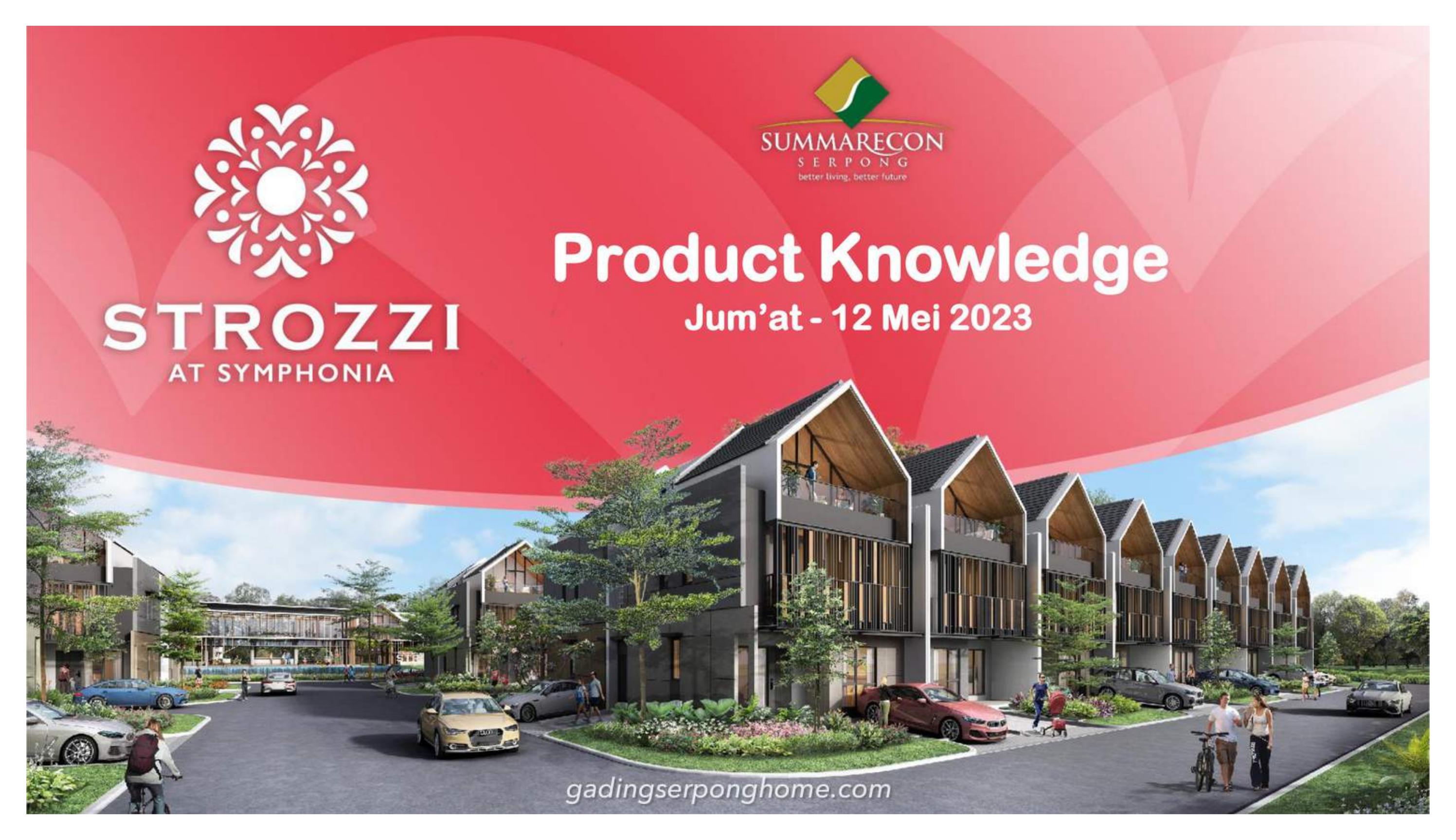Brosur Rumah Strozzi at Symphonia Summarecon Serpong by Gading Serpong