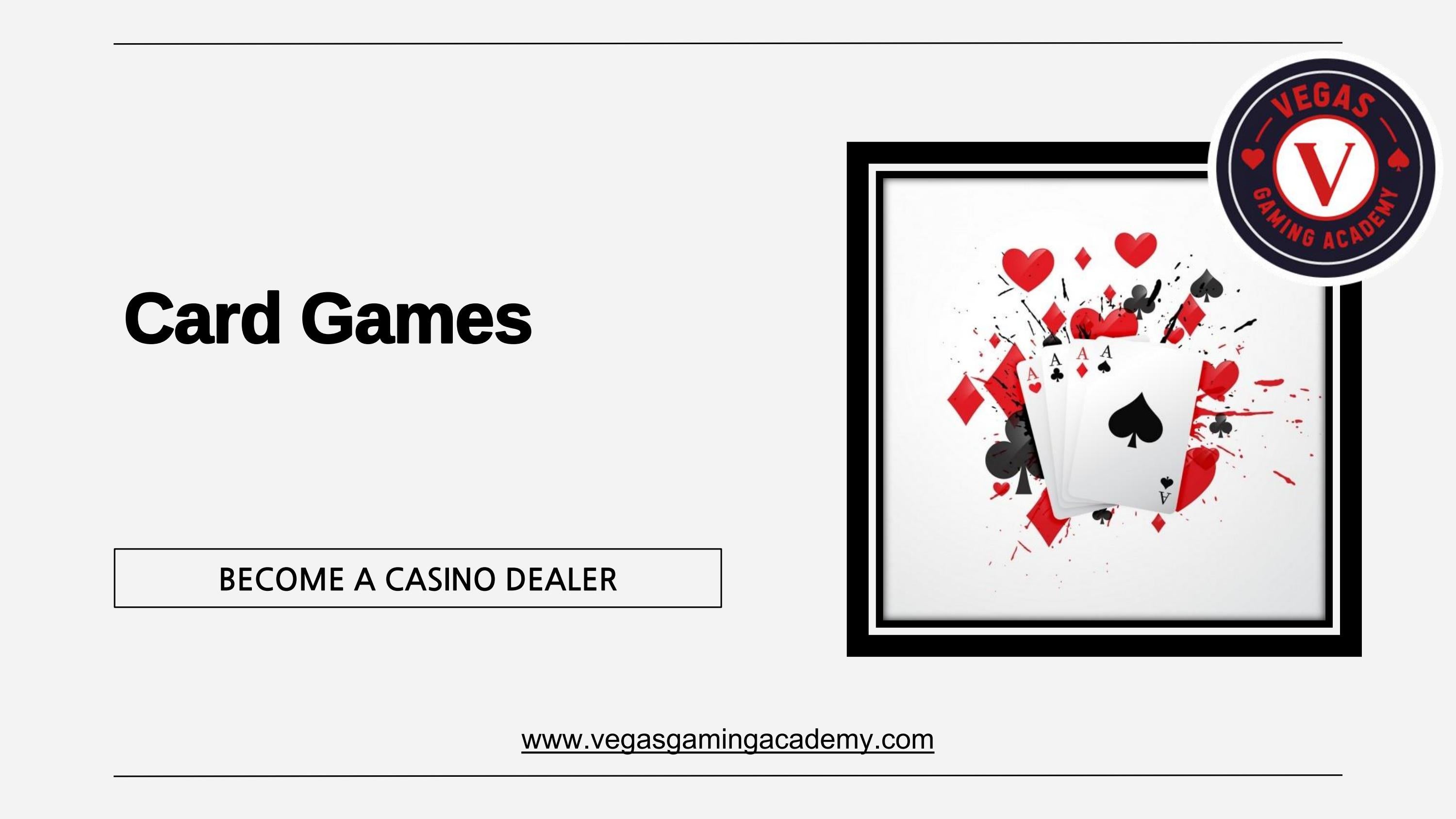 Card Games VEGAS GAMING ACADEMY by Vegas Gaming Academy Issuu