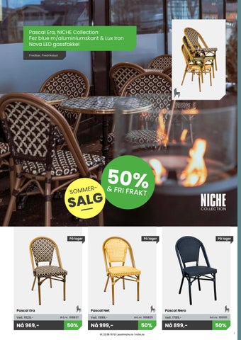 NICHE Sommersalg utemøbler 2023 第 3 页