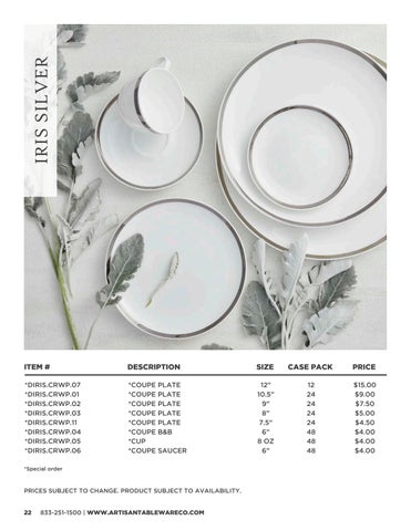 2023 Artisan Tableware Co 家具目录 第 22 页