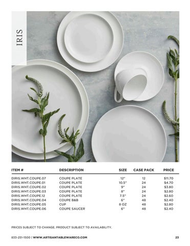 2023 Artisan Tableware Co 家具目录 第 23 页
