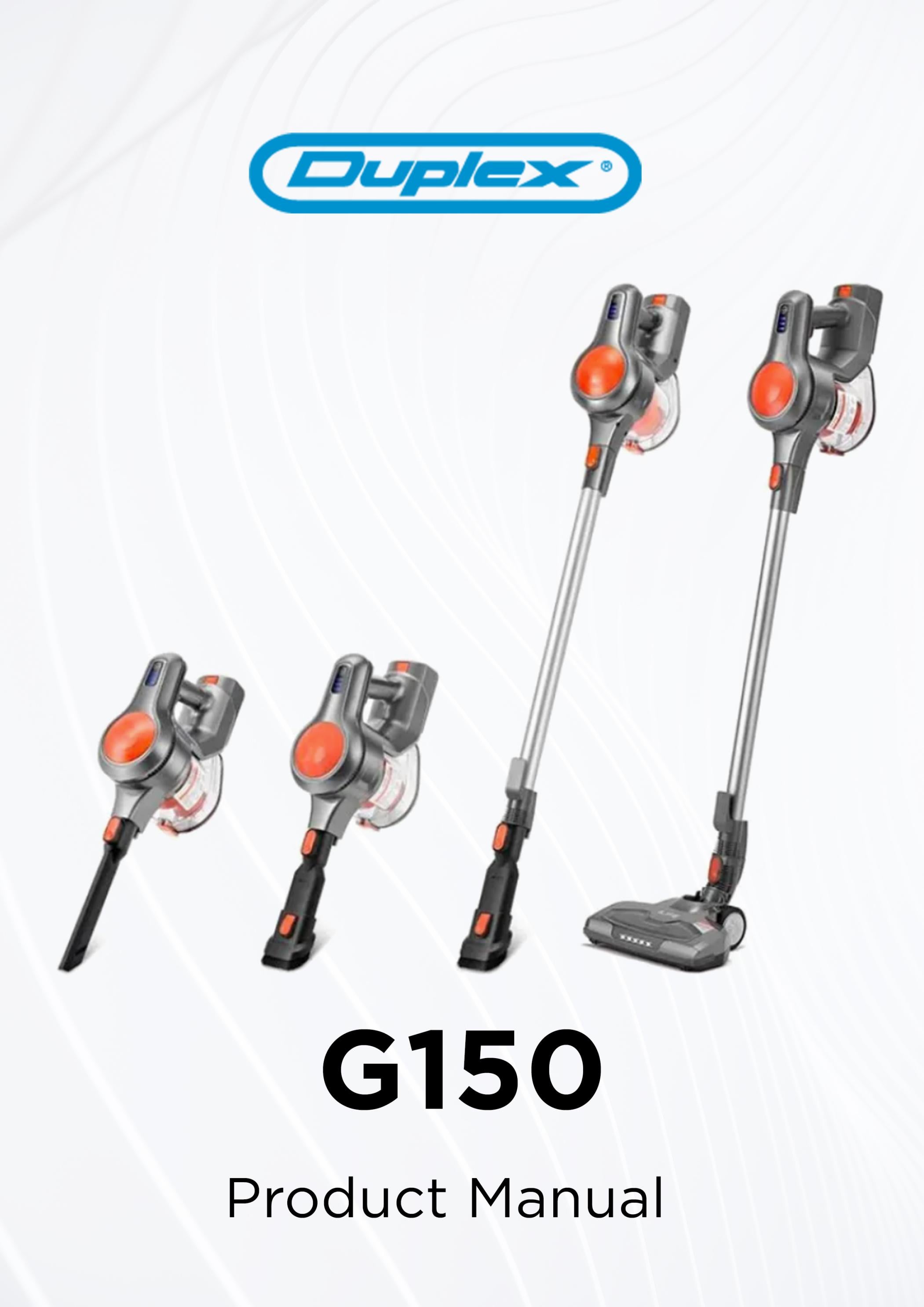 G150 Fast Cordless Vacuum Manual by Duplex Cleaning Issuu