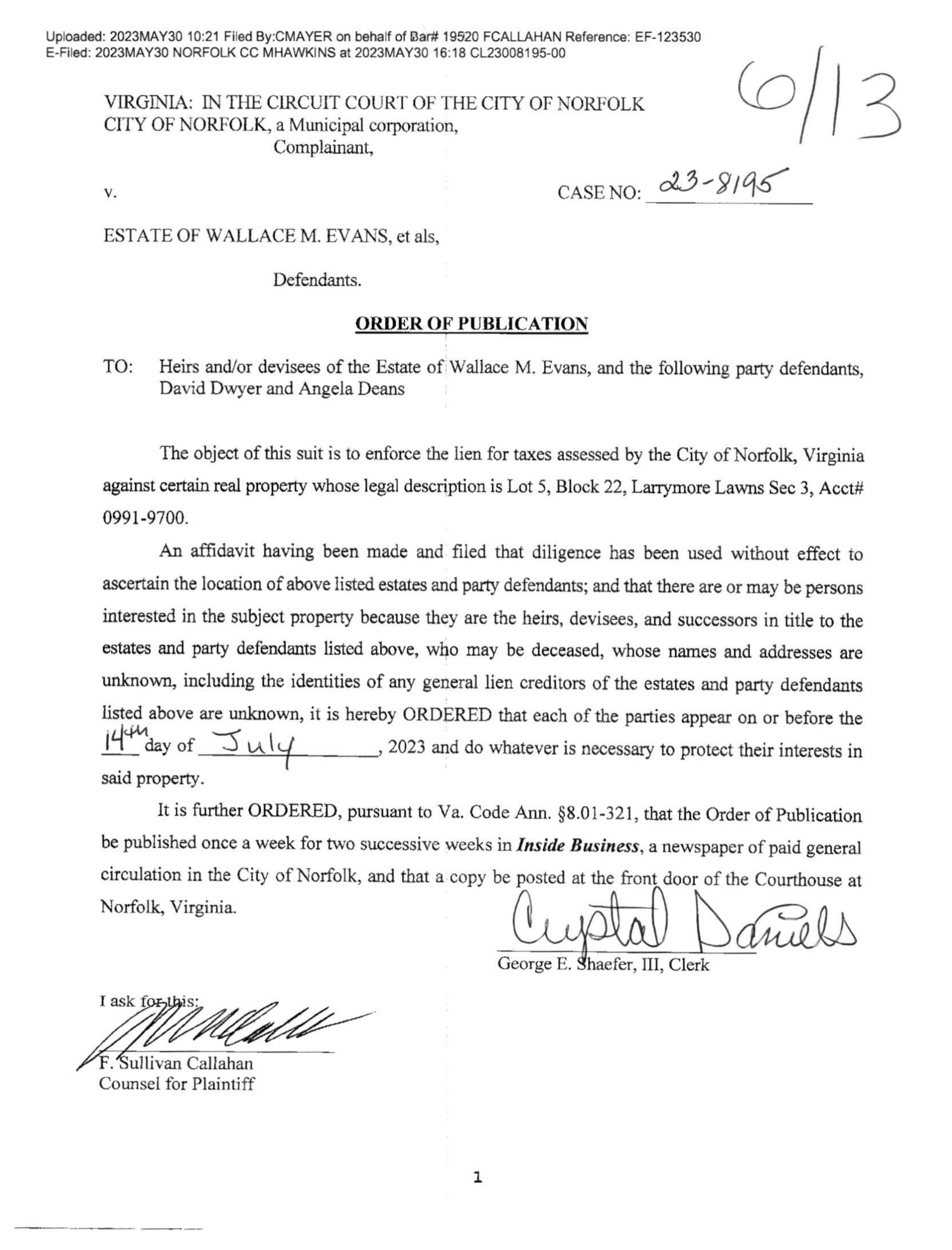 cl-23-8195-order-of-publication-by-norfolk-circuit-court-clerk-s-office