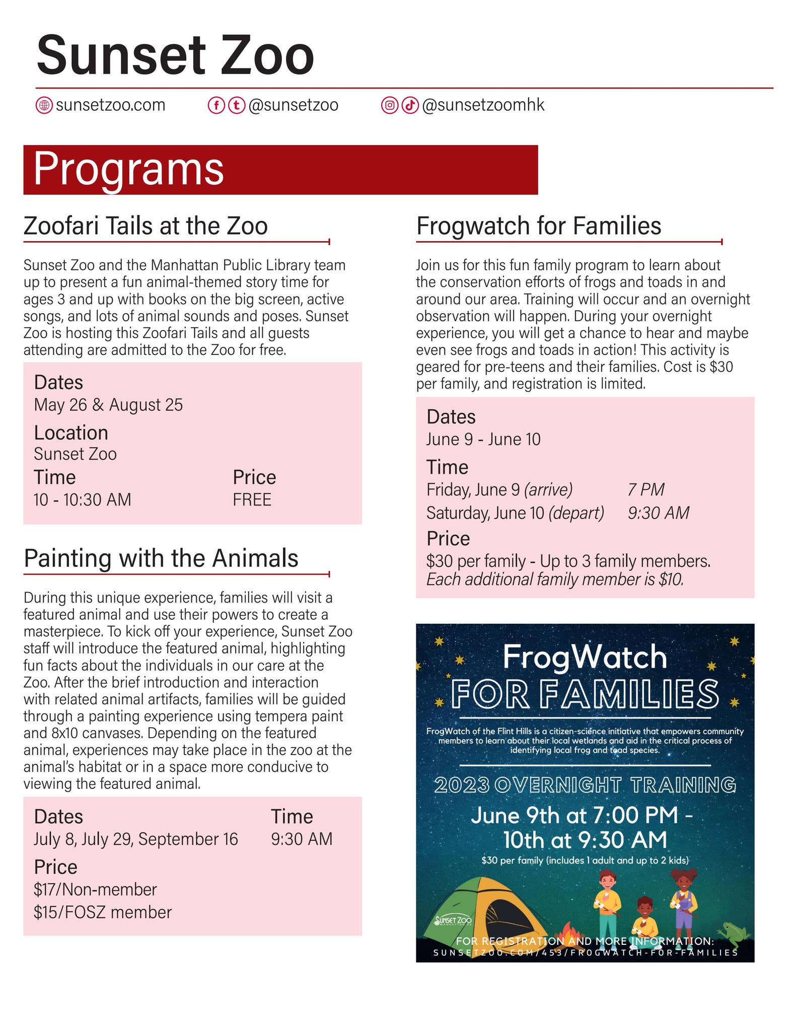 Manhattan Parks and Rec 2023 Vol. 3 Activity Guide by City of Manhattan