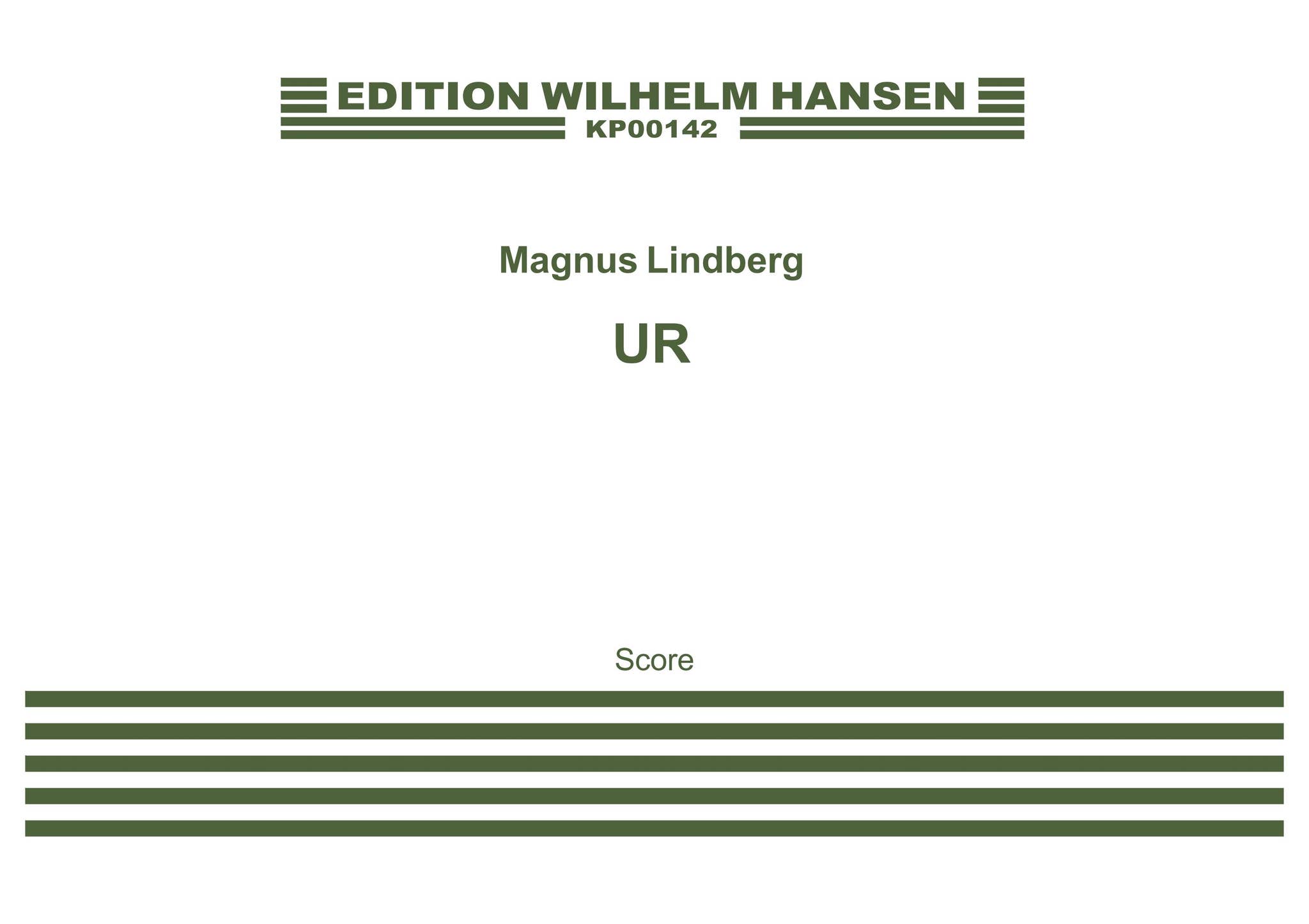 Magnus Lindberg UR by ScoresOnDemand - Issuu