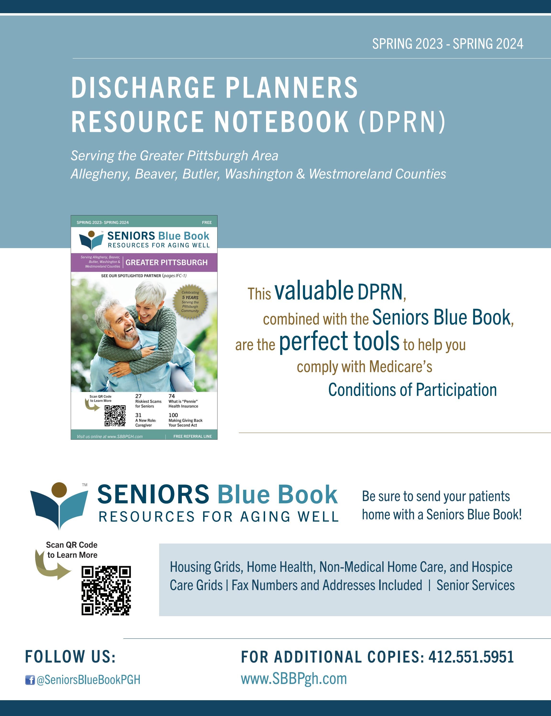 Greater Pittsburgh DPRN Spring 2023-2024 by Seniors Blue Book - Issuu