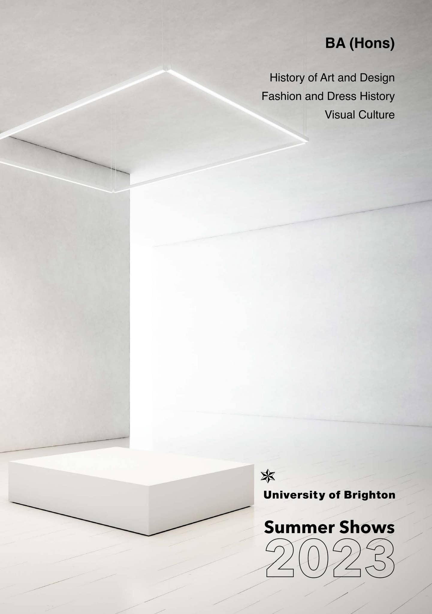 History of art and design 2023 brochure by University of Brighton - Issuu
