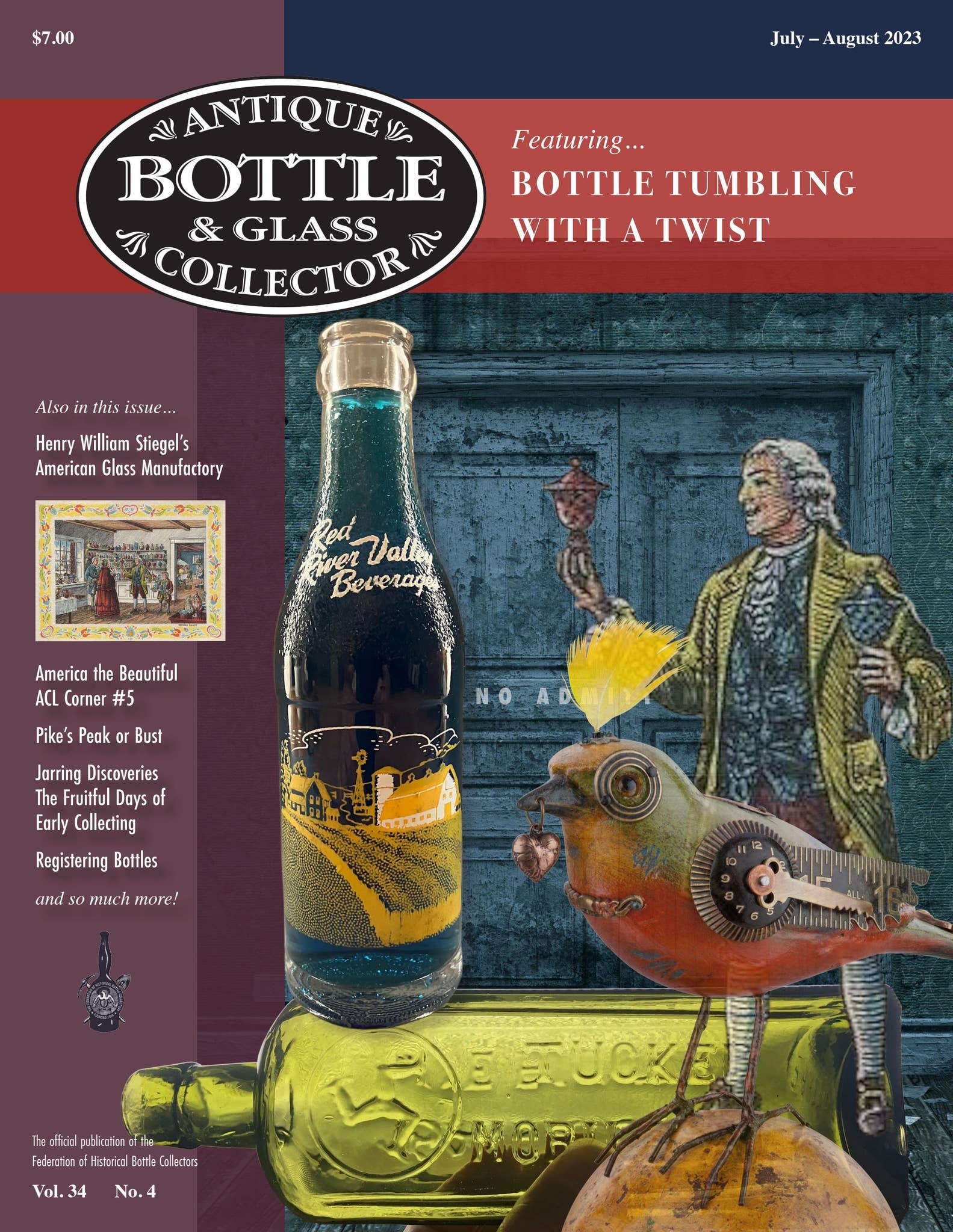 Antique Bottle & Glass Collector | July-August 2023 by Federation