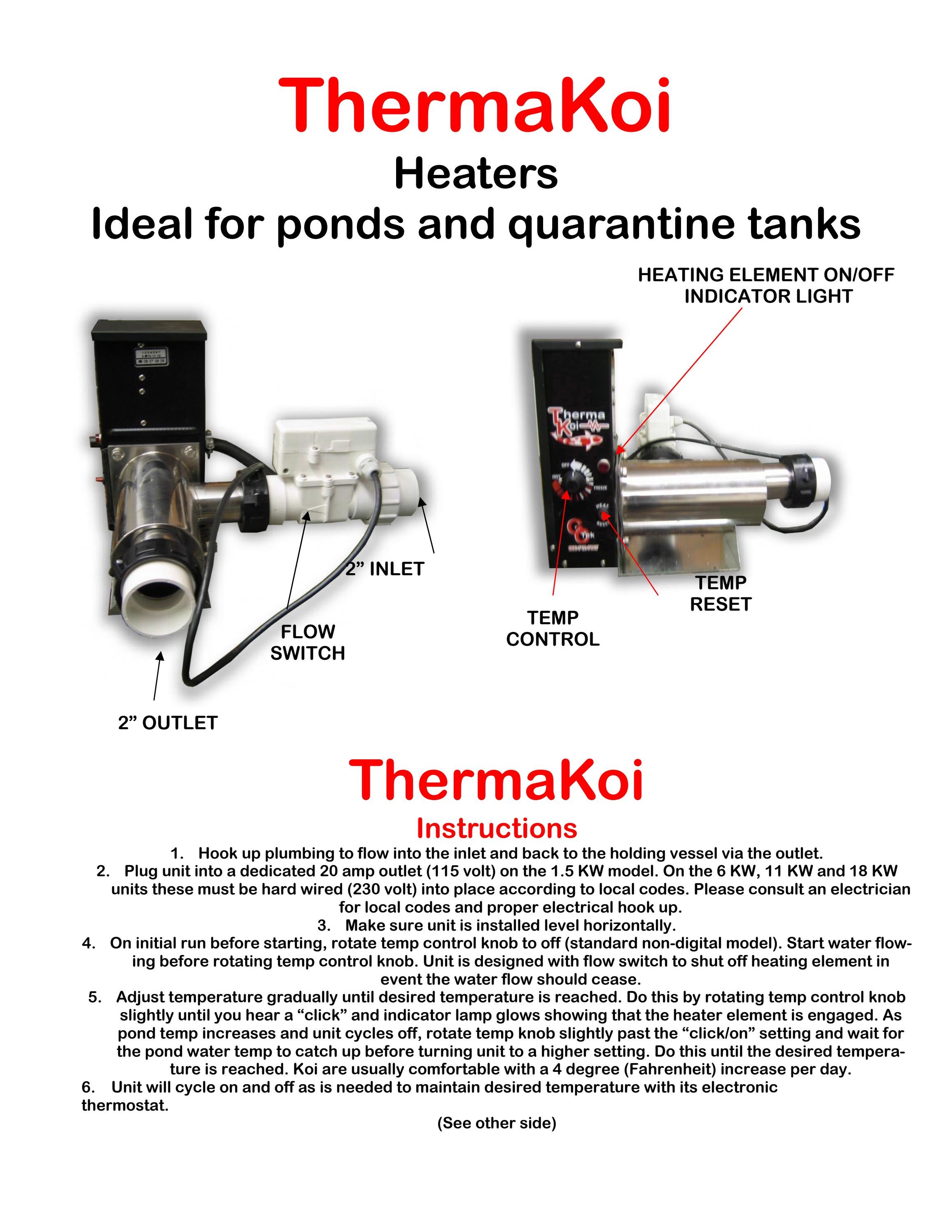 THERMA KOI HEATER by GC Tek Issuu