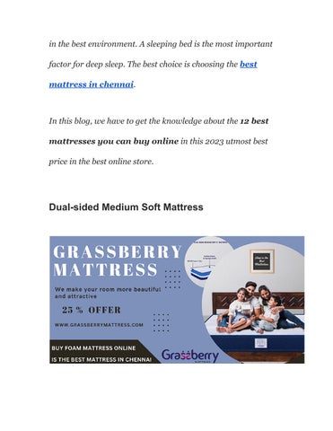 The 5 Best Mattresses You Can Buy 在线版 2023 第 4 页