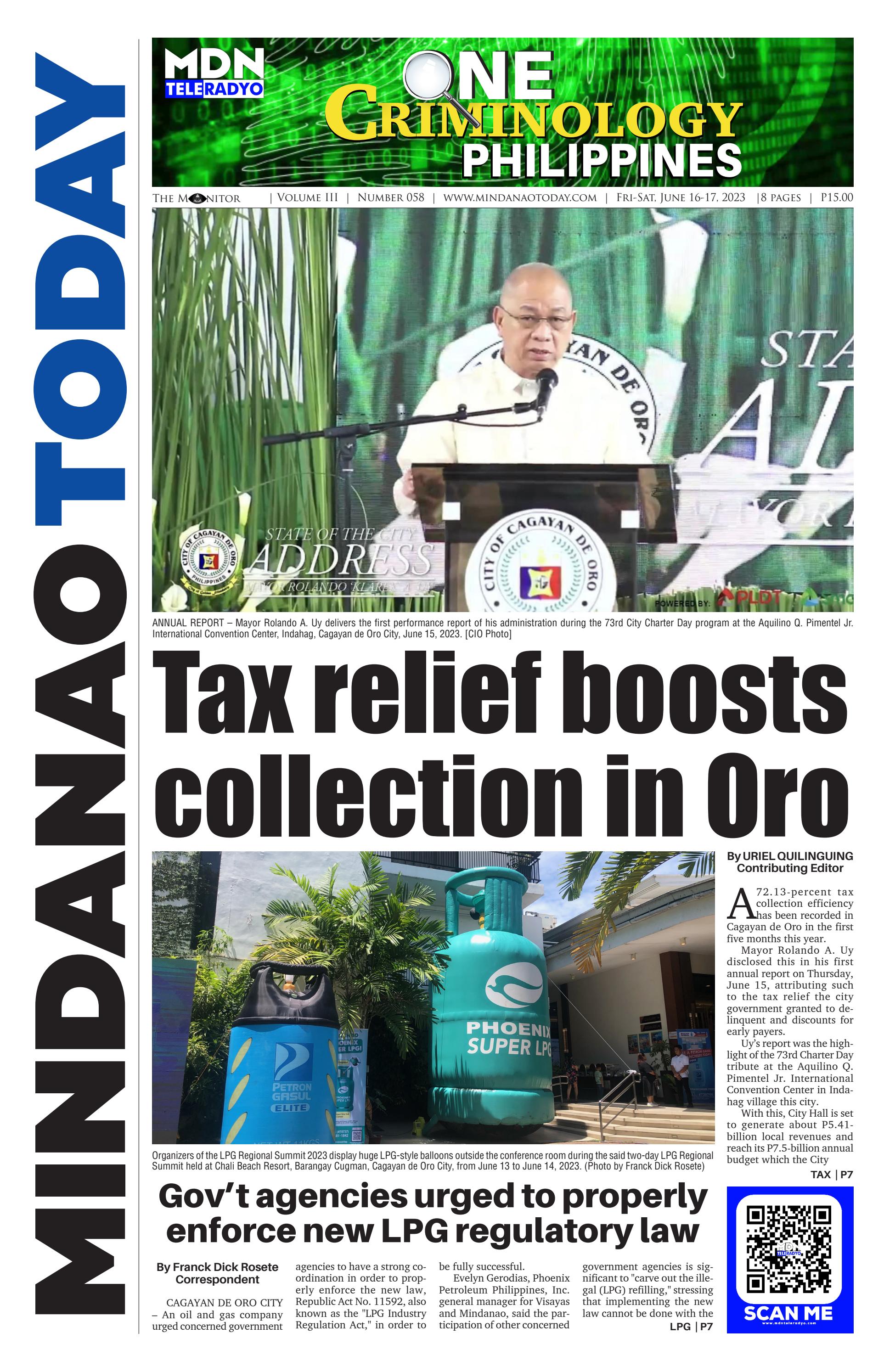 THE MINDANAO TODAY JUNE 16 17 2023 By MINDANAO TODAY Issuu the-mindanao-today-june-16-17-2023-by-mindanao-today-issuu