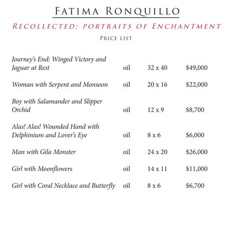 Fatima Ronquillo: Recollected Portraits of Enchantment 第 21 页