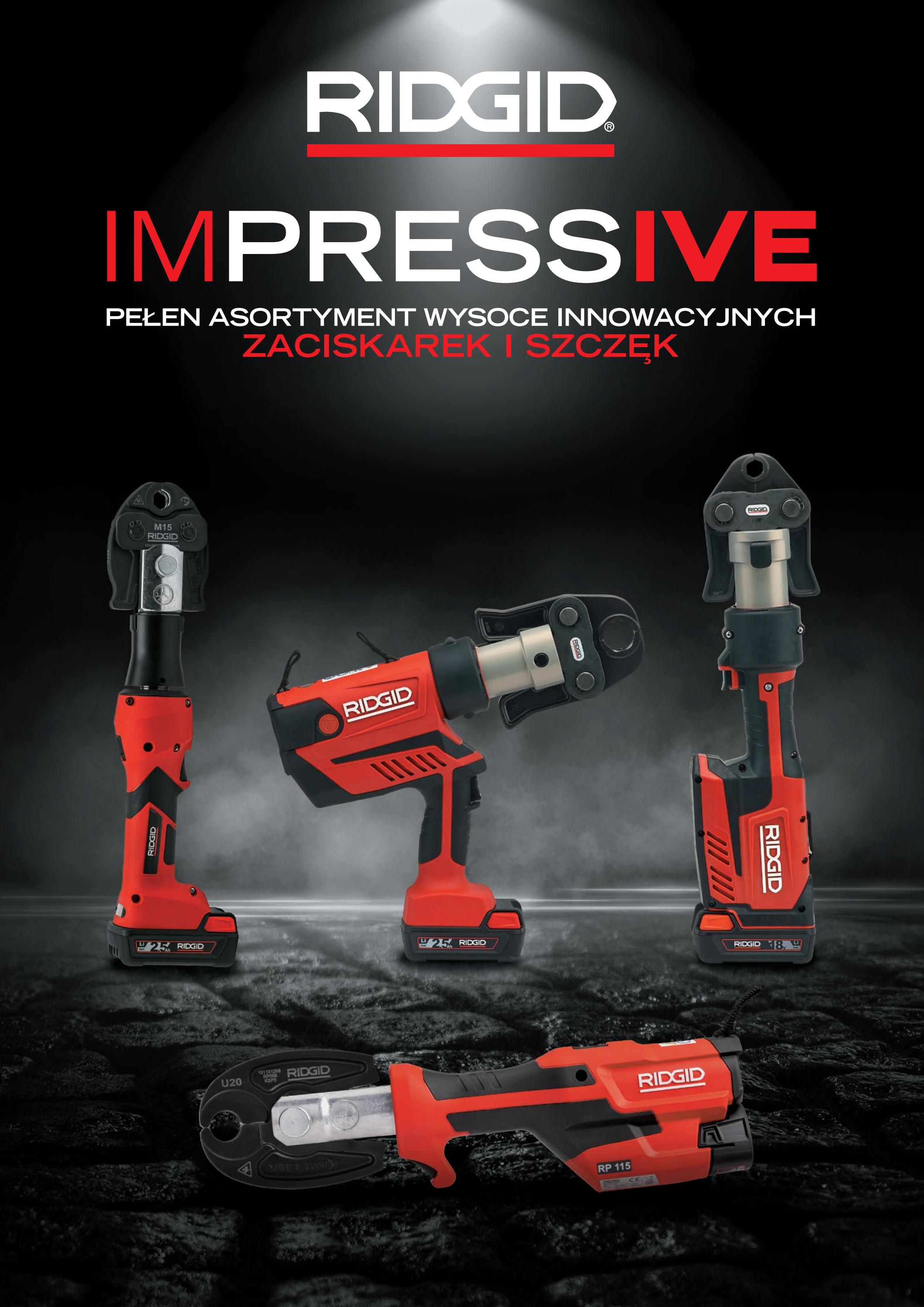 RIDGID ImPRESSive_katalog zaciskarek by RIDGID Europe - Issuu