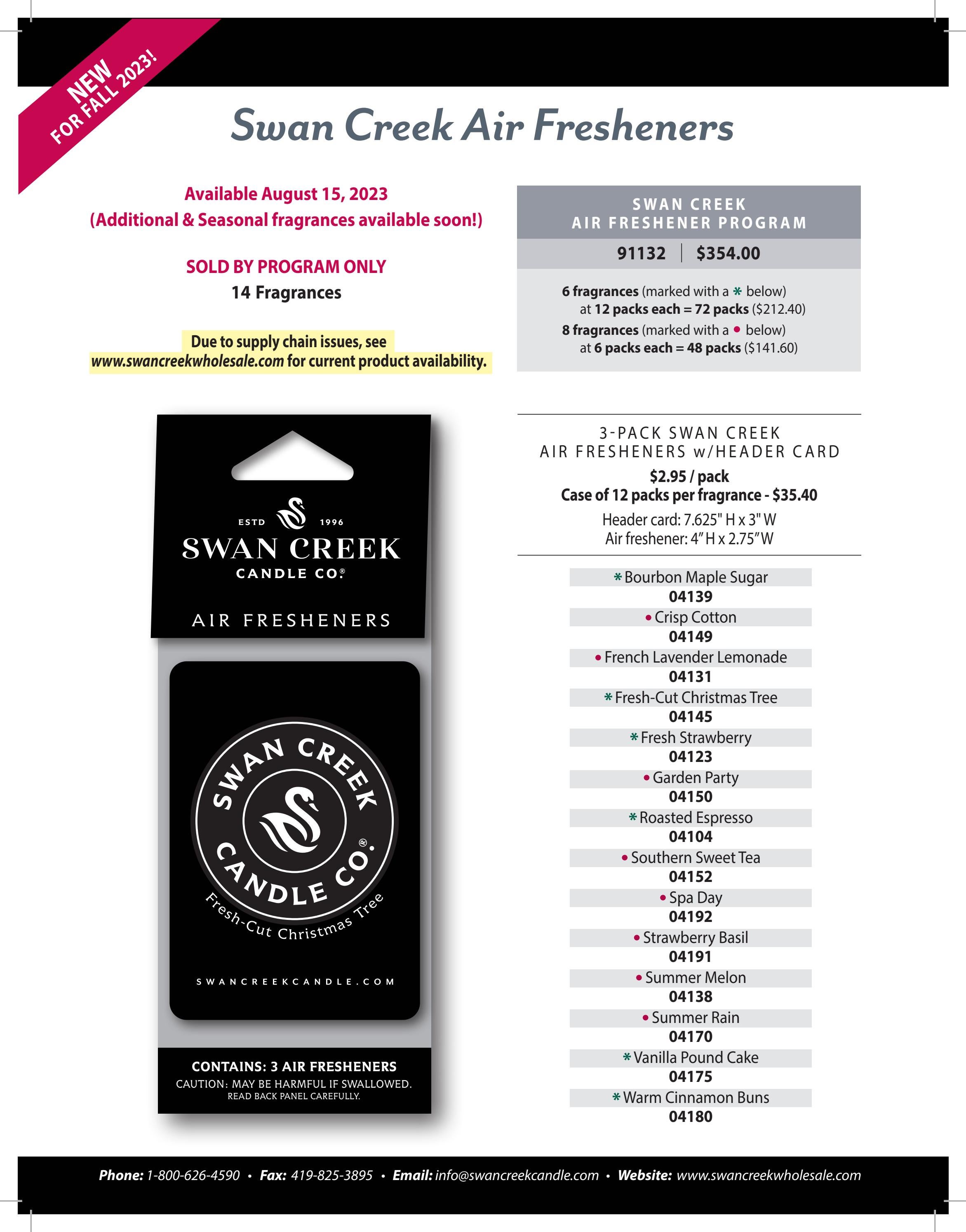 Swan Creek Air Freshener 2023 by Cheryl Fletcher Issuu