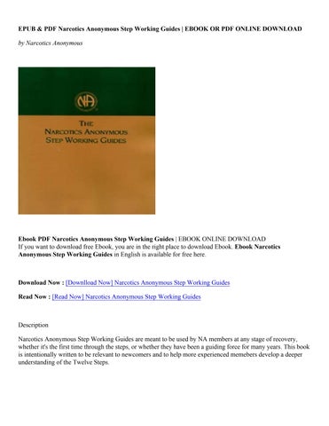 (Download Book) Narcotics Anonymous Step Working Guides - Narcotics ...