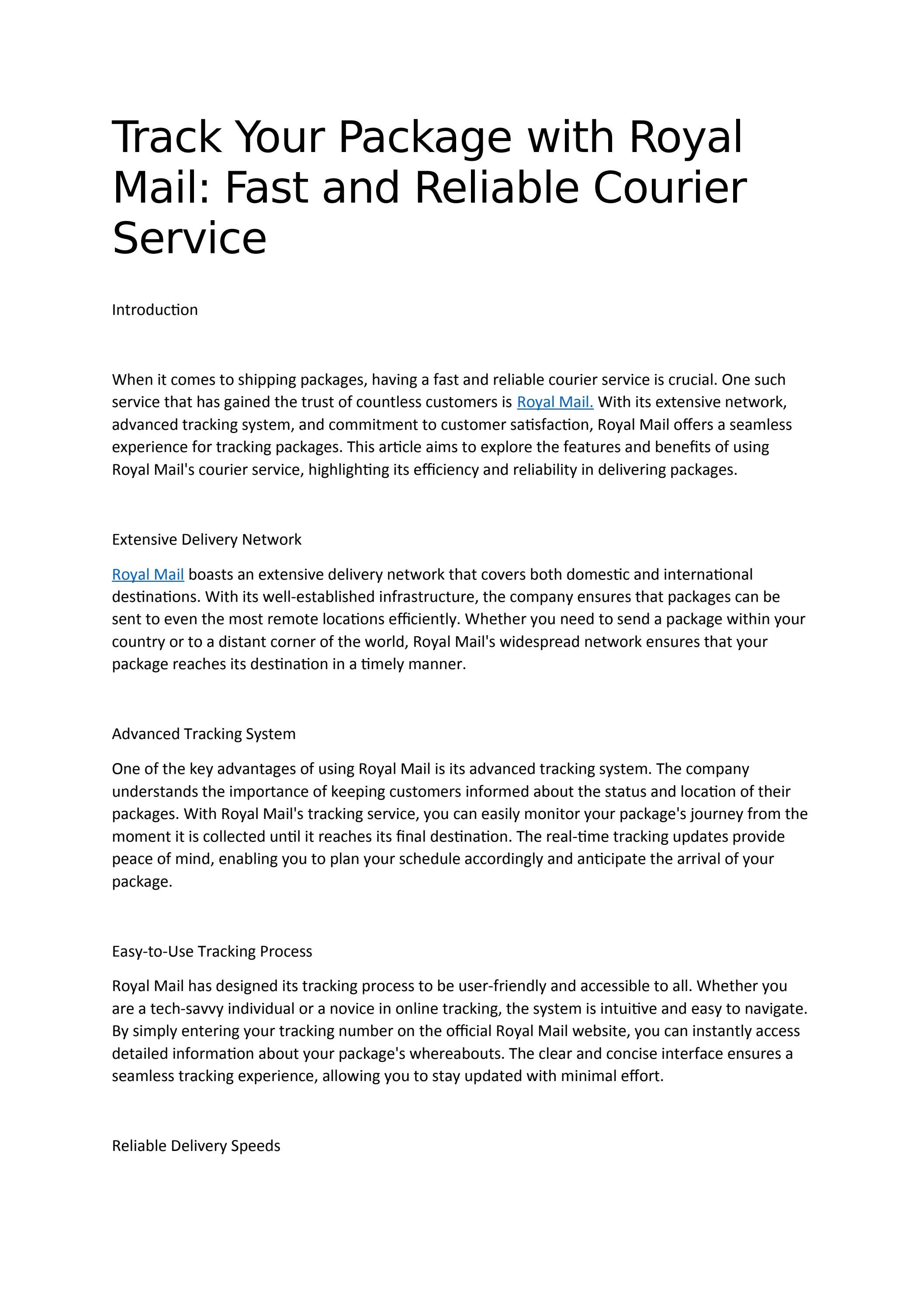 Royal Mail Tracking by royalmailtrackingtu62 Issuu